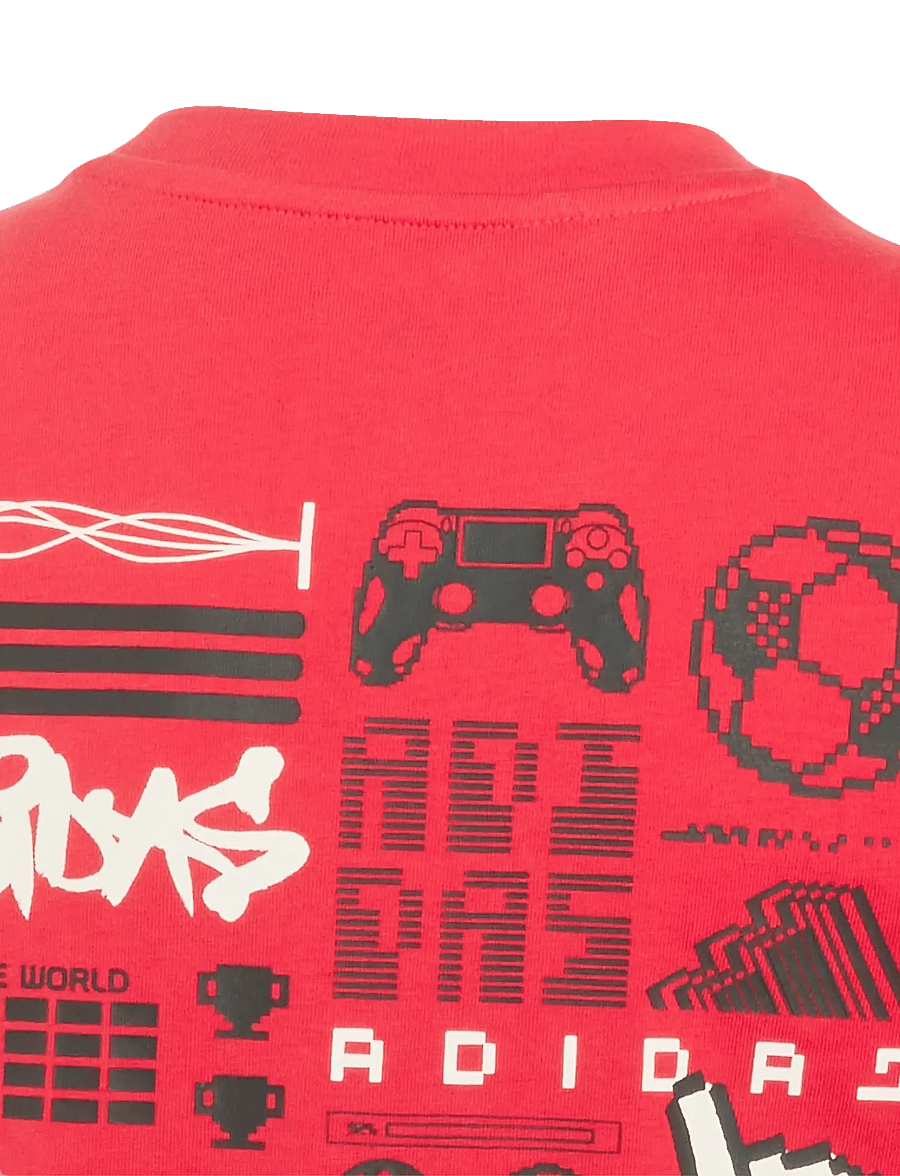adidas Sportswear - J GAME T 2 - lühikeste varrukatega t-särgid - purrub - 4