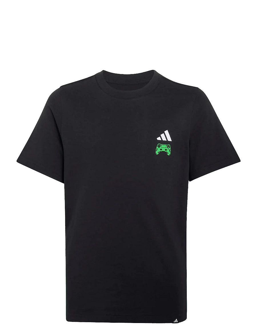 adidas Sportswear - J GAME T 2 - lühikeste varrukatega t-särgid - black - 0