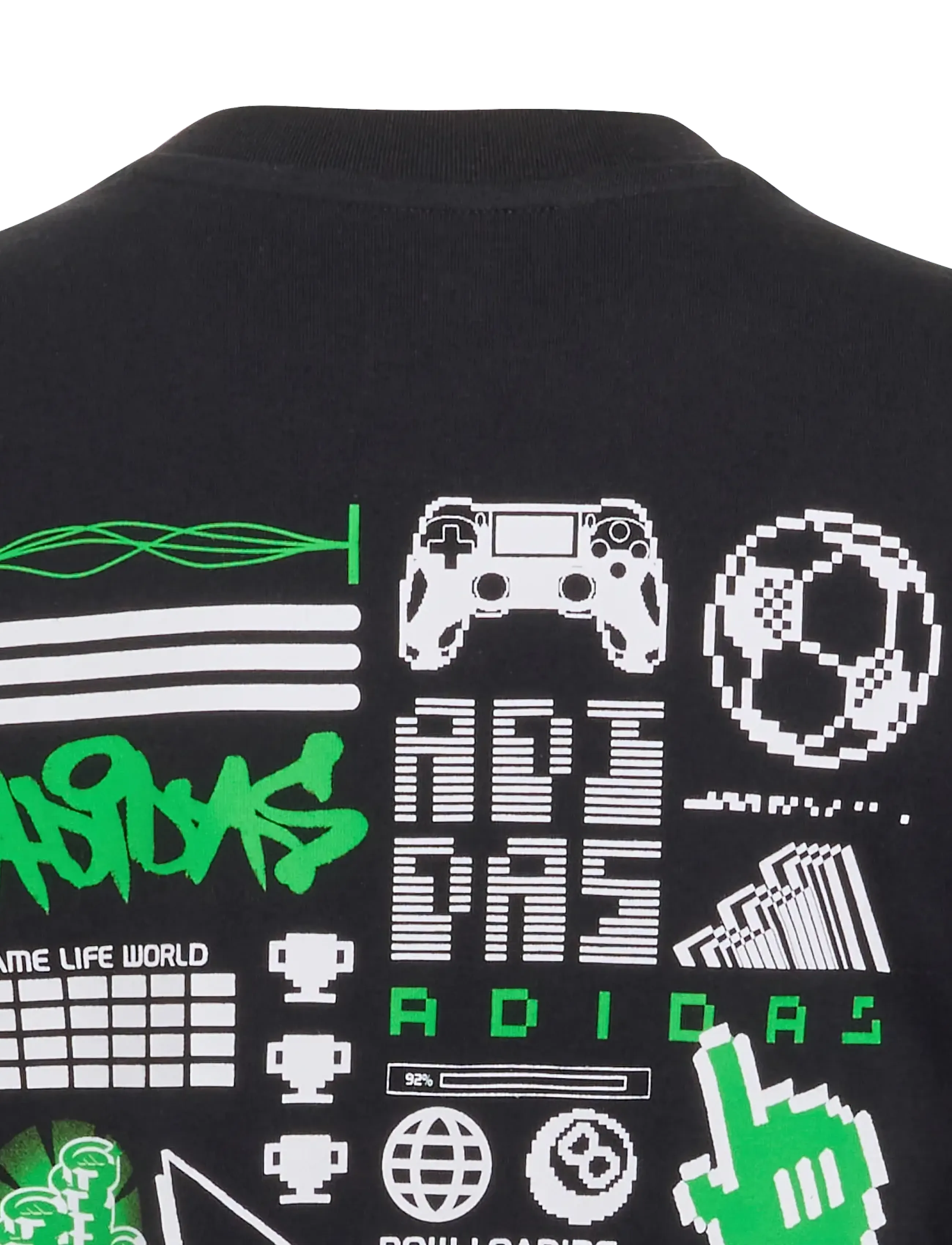 adidas Sportswear - J GAME T 2 - lühikeste varrukatega t-särgid - black - 2