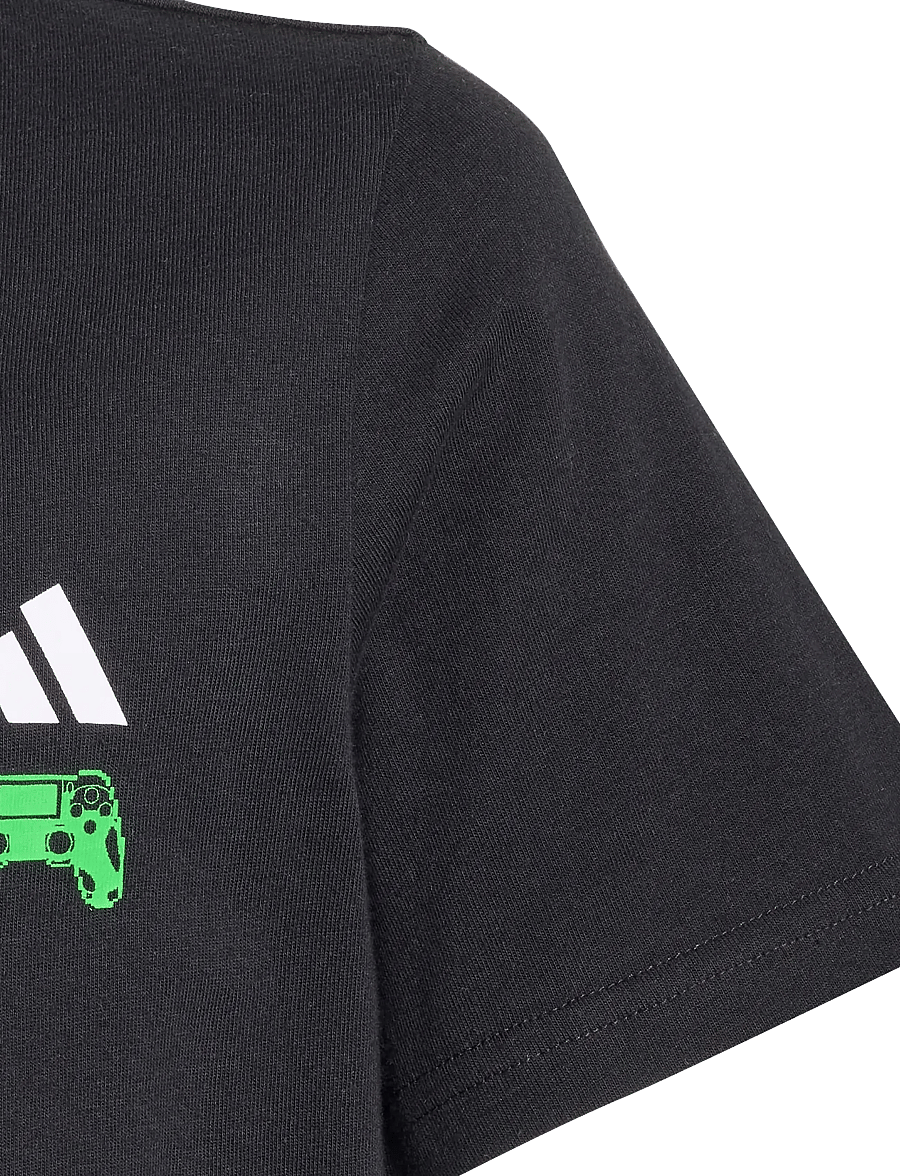 adidas Sportswear - J GAME T 2 - lühikeste varrukatega t-särgid - black - 3