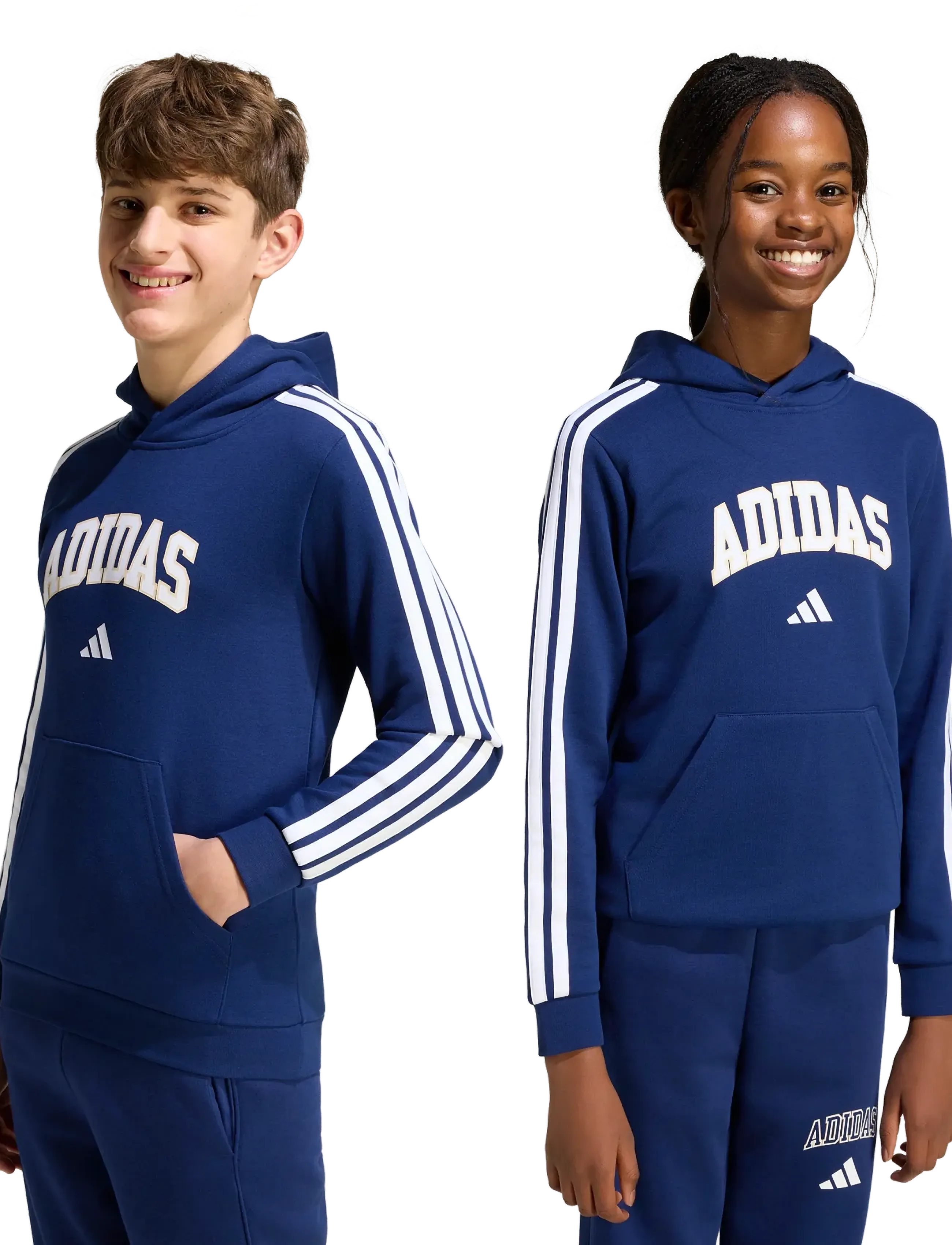 adidas Sportswear - J COLLEG HD - dkblue - 2