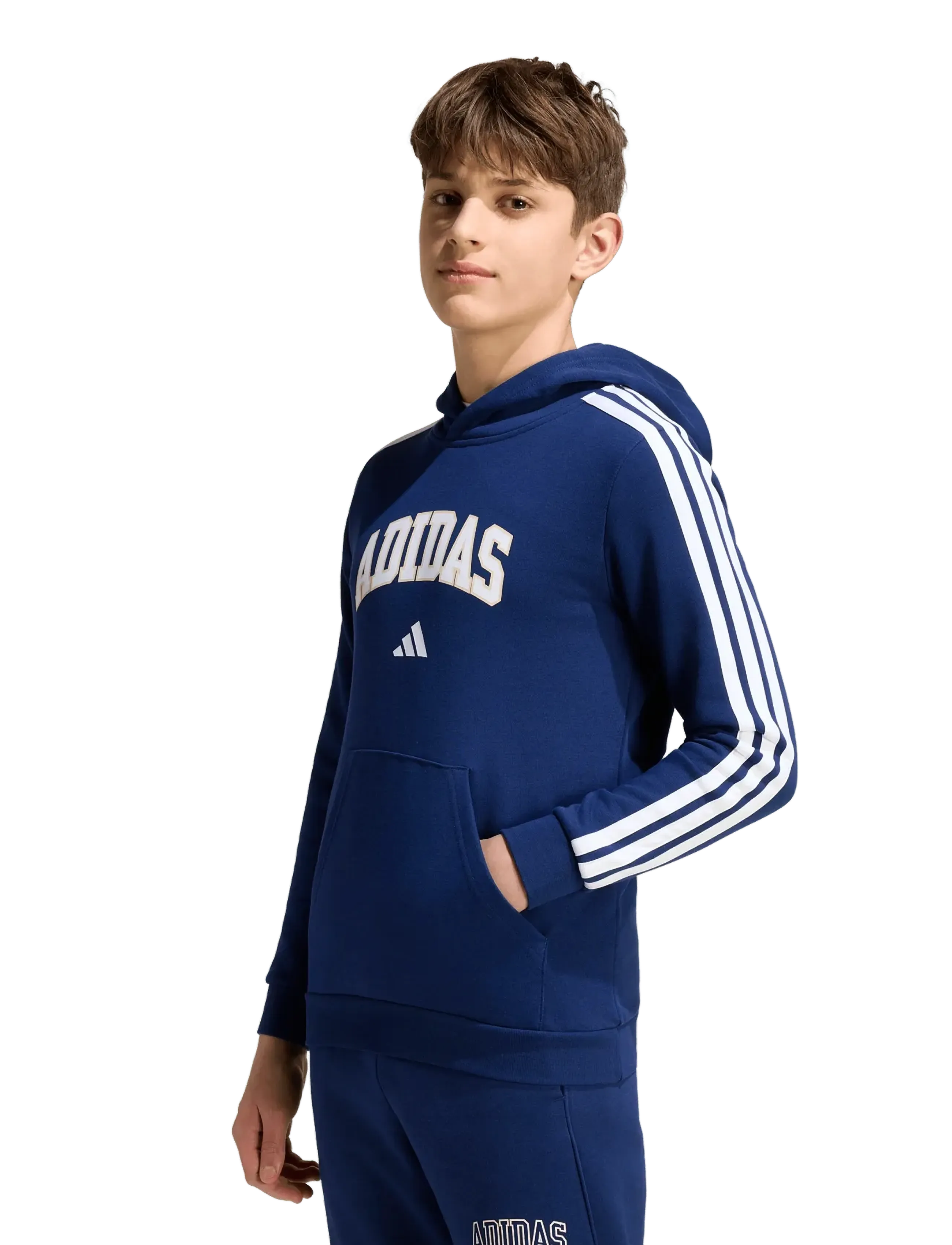 adidas Sportswear - J COLLEG HD - dkblue - 4