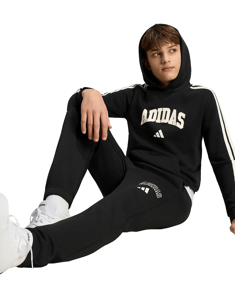 adidas Sportswear - J COLLEG HD - hættetrøjer - black - 0