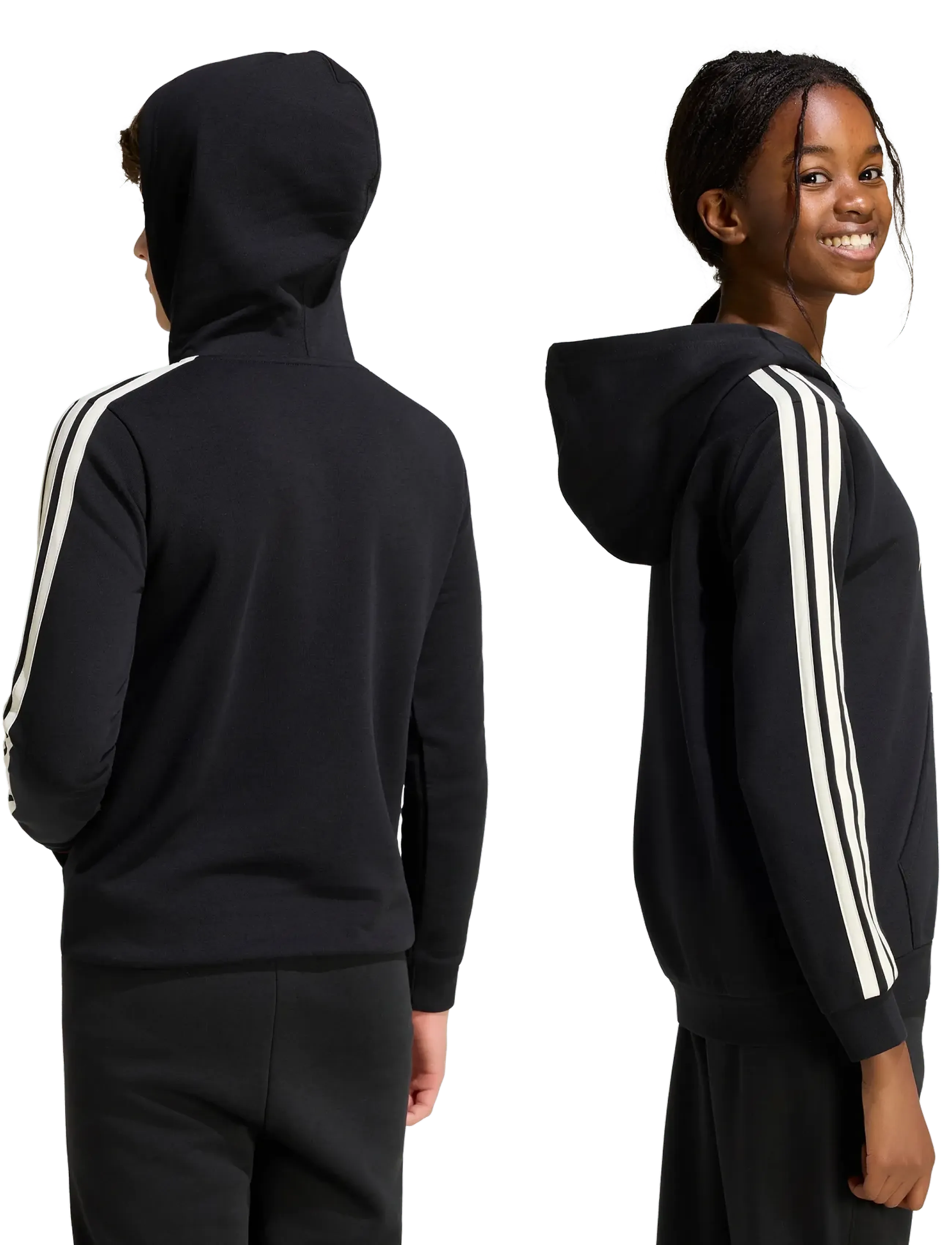 adidas Sportswear - J COLLEG HD - black - 3