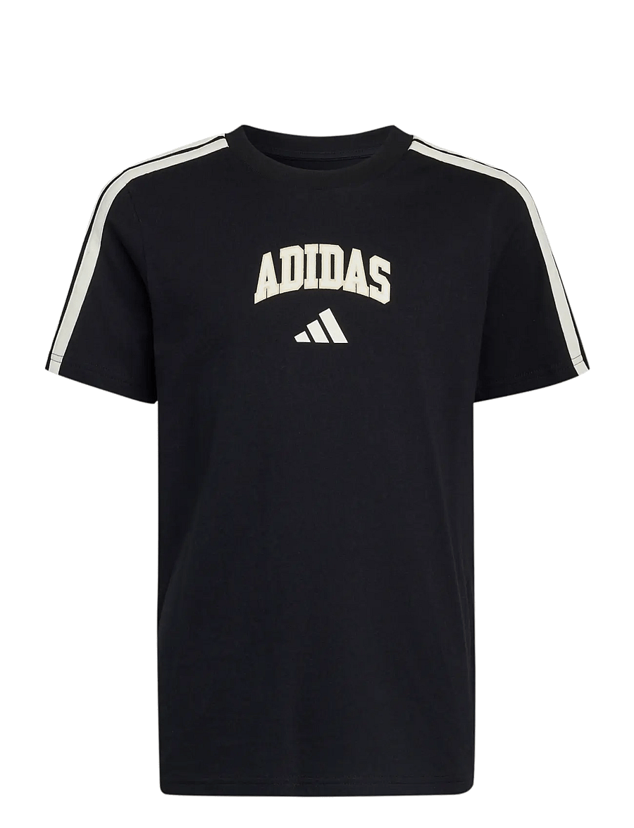adidas Sportswear - J COLLEG T - sportoberteile - black - 1