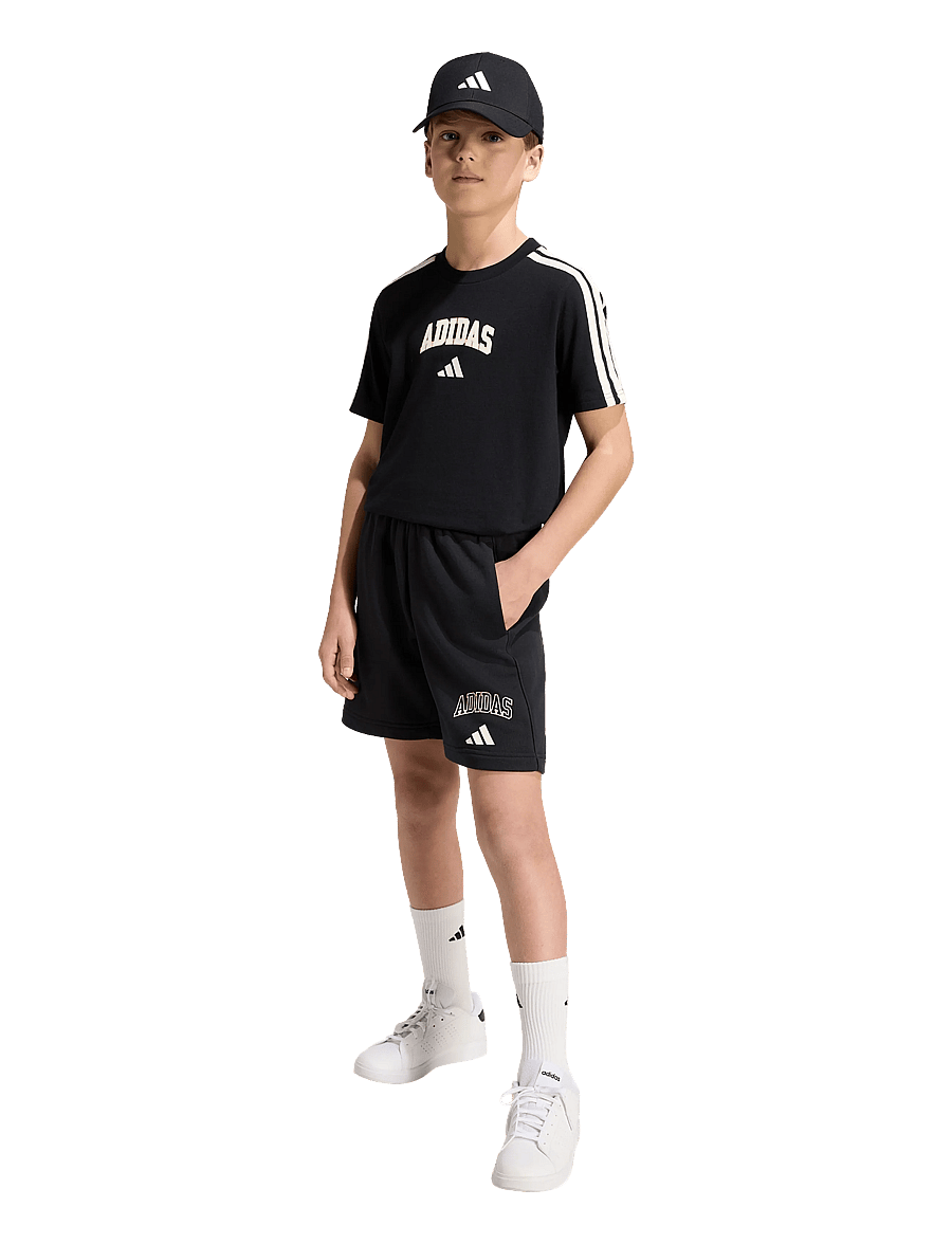 adidas Sportswear - J COLLEG T - sportoberteile - black - 0