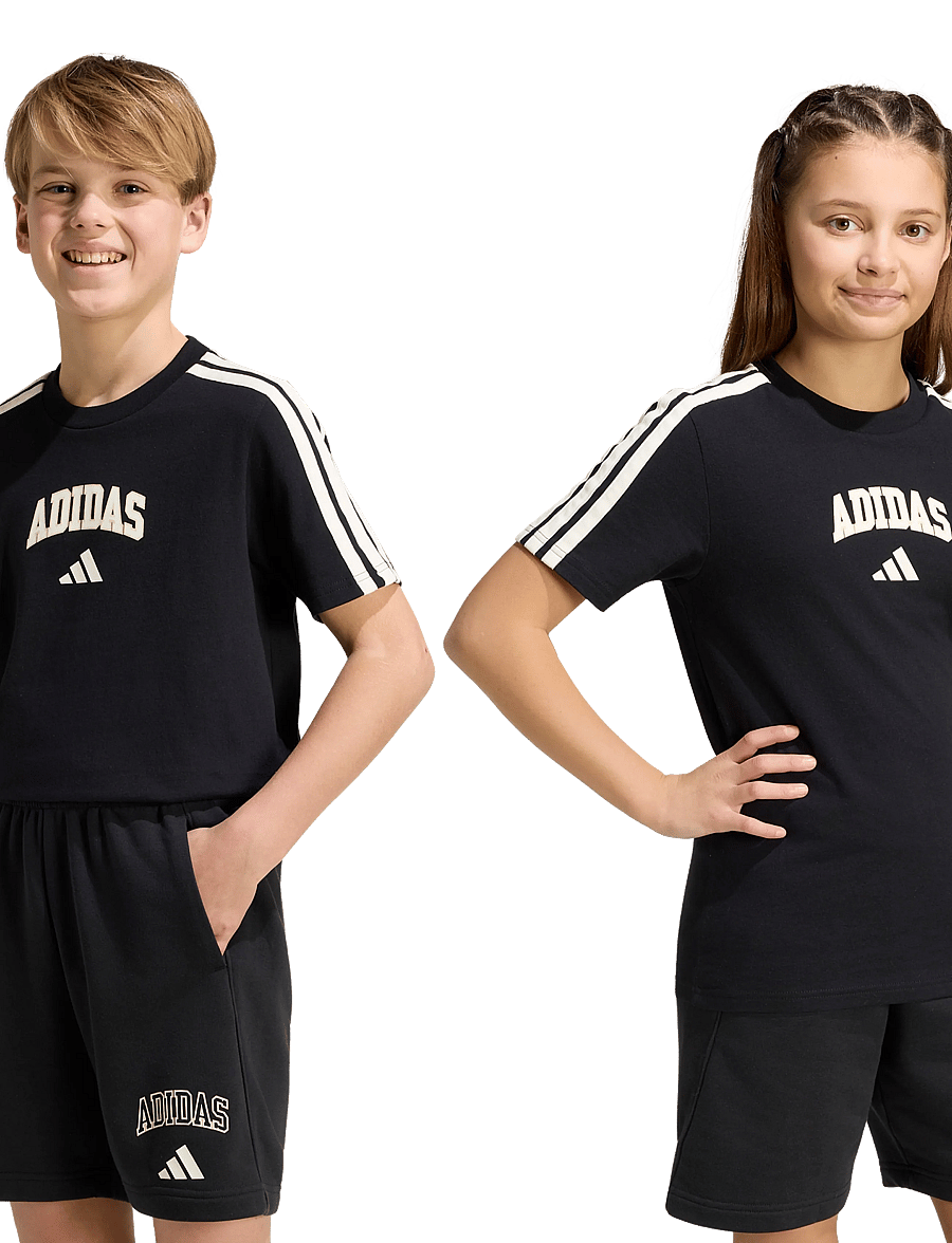 adidas Sportswear - J COLLEG T - sportoberteile - black - 2