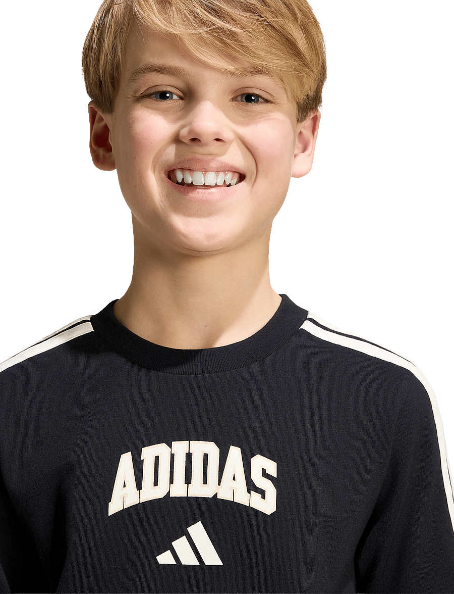 adidas Sportswear - J COLLEG T - sportoberteile - black - 5