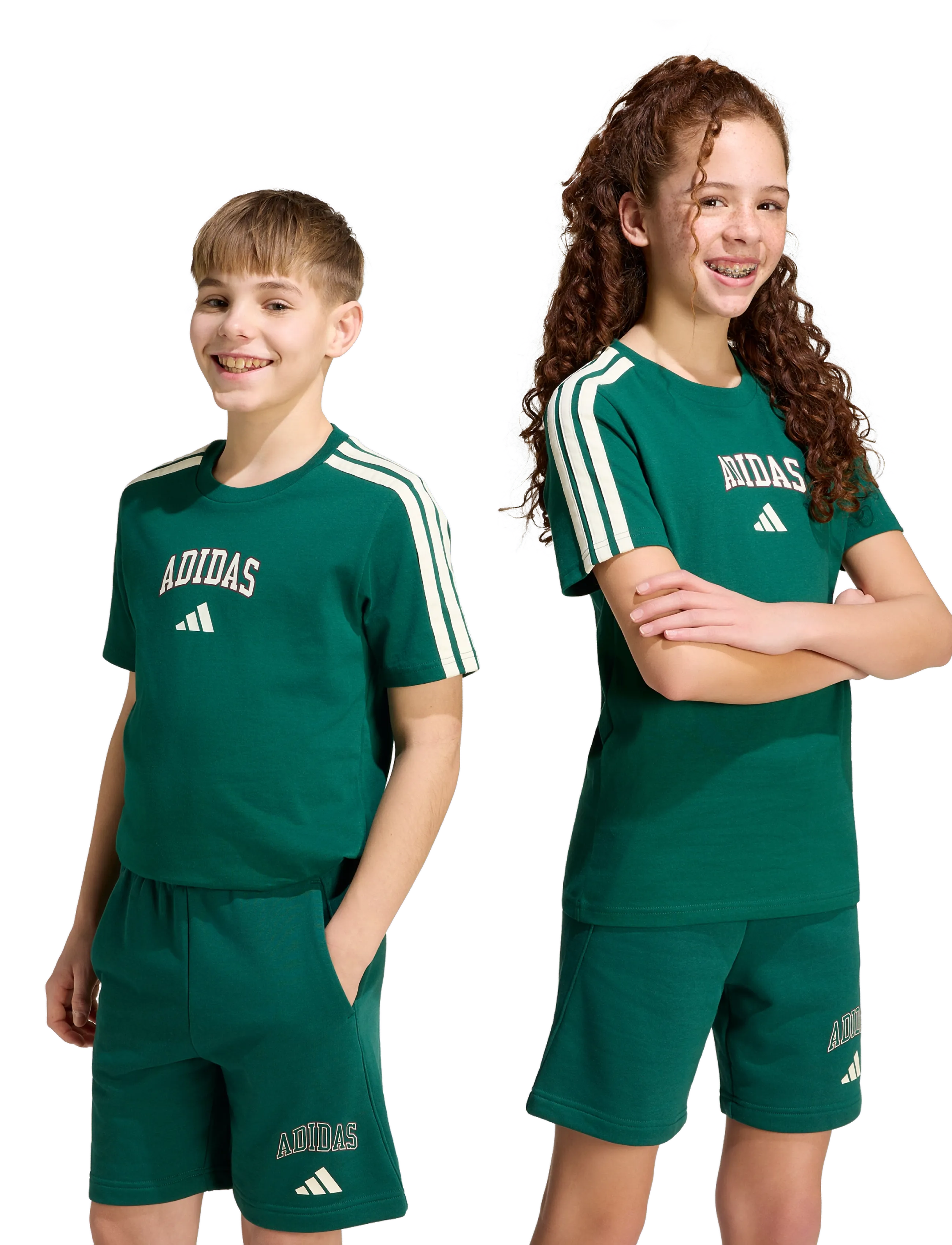 adidas Sportswear - J COLLEG T - sportstoppe - cgreen - 2