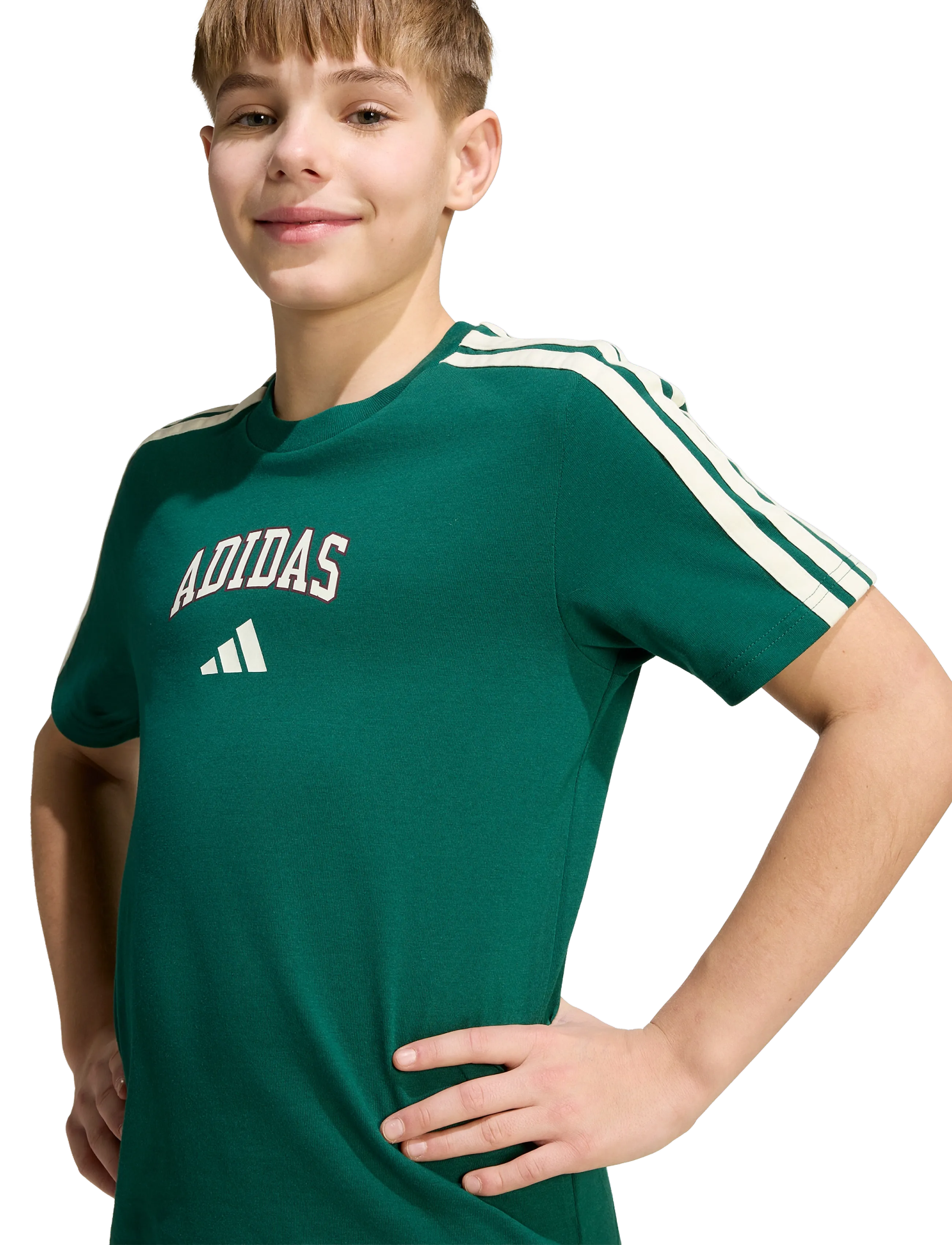 adidas Sportswear - J COLLEG T - sportstoppe - cgreen - 5