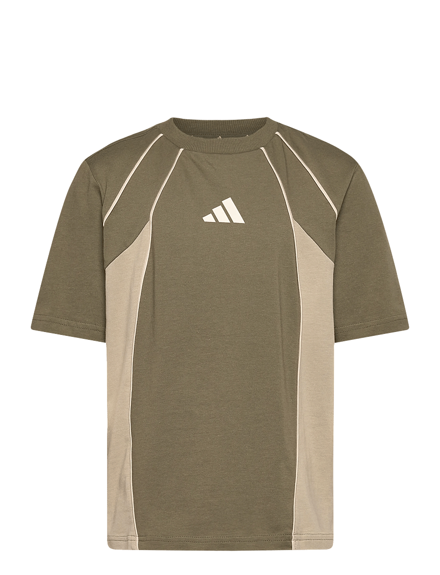 adidas Sportswear - J CB T - sports tops - olistr/woca/crli - 1