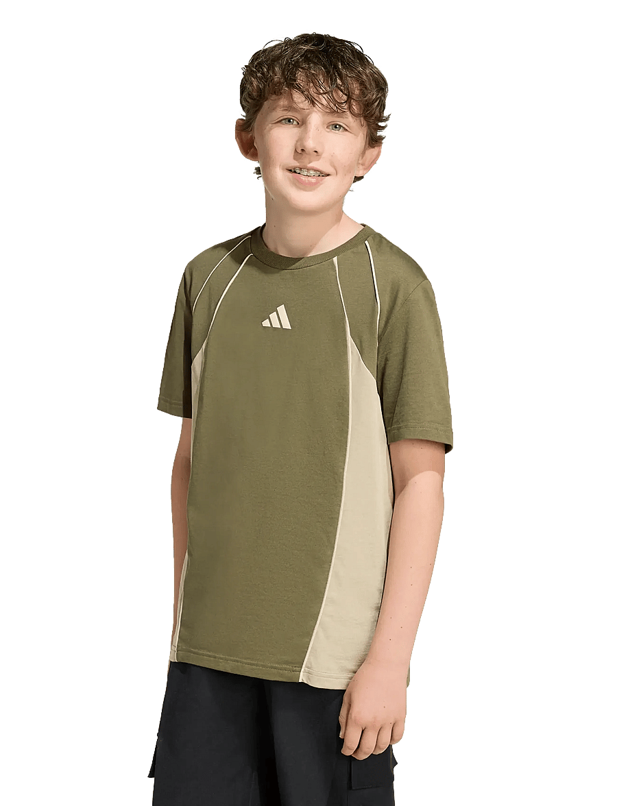 adidas Sportswear - J CB T - sports tops - olistr/woca/crli - 0