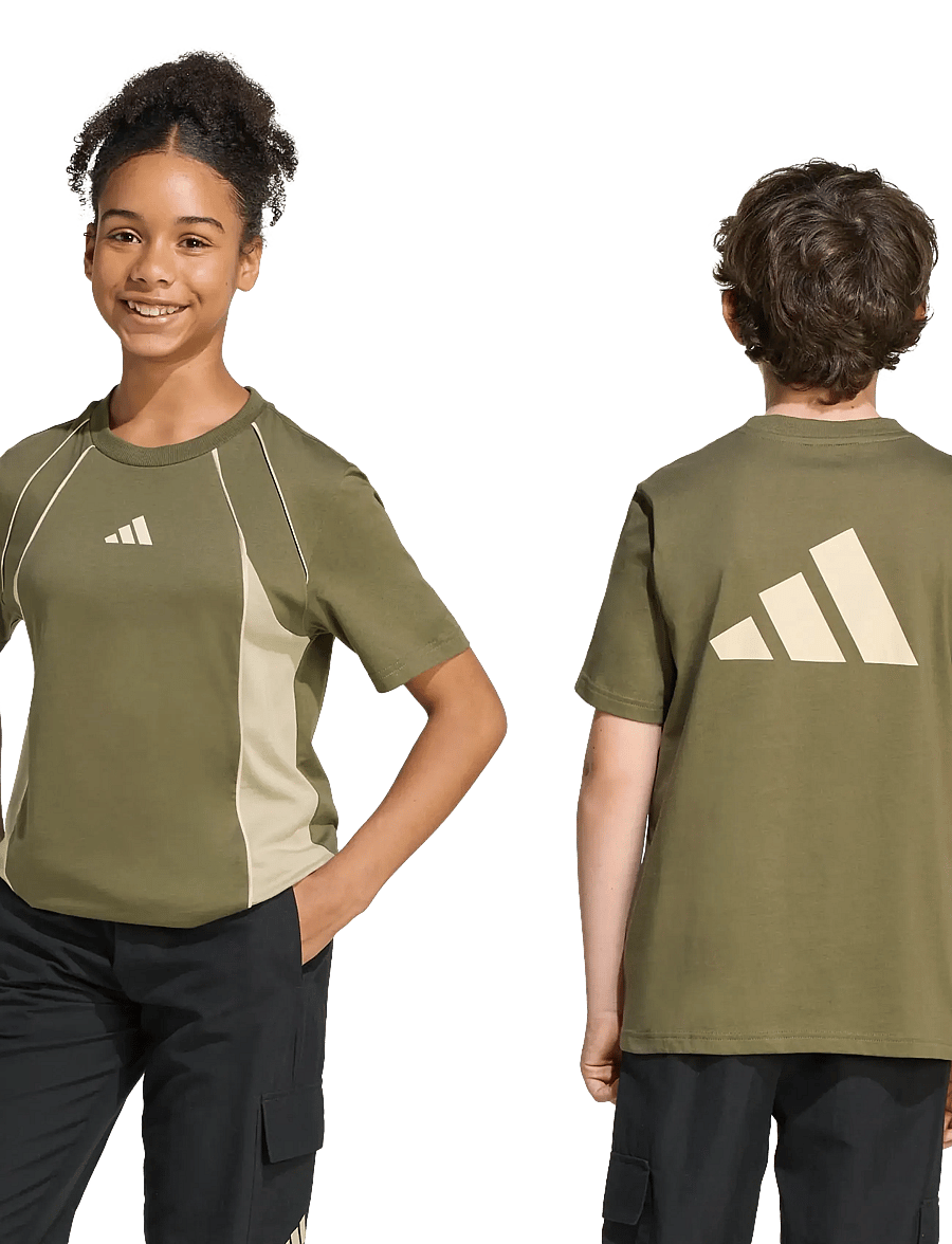 adidas Sportswear - J CB T - sports tops - olistr/woca/crli - 4