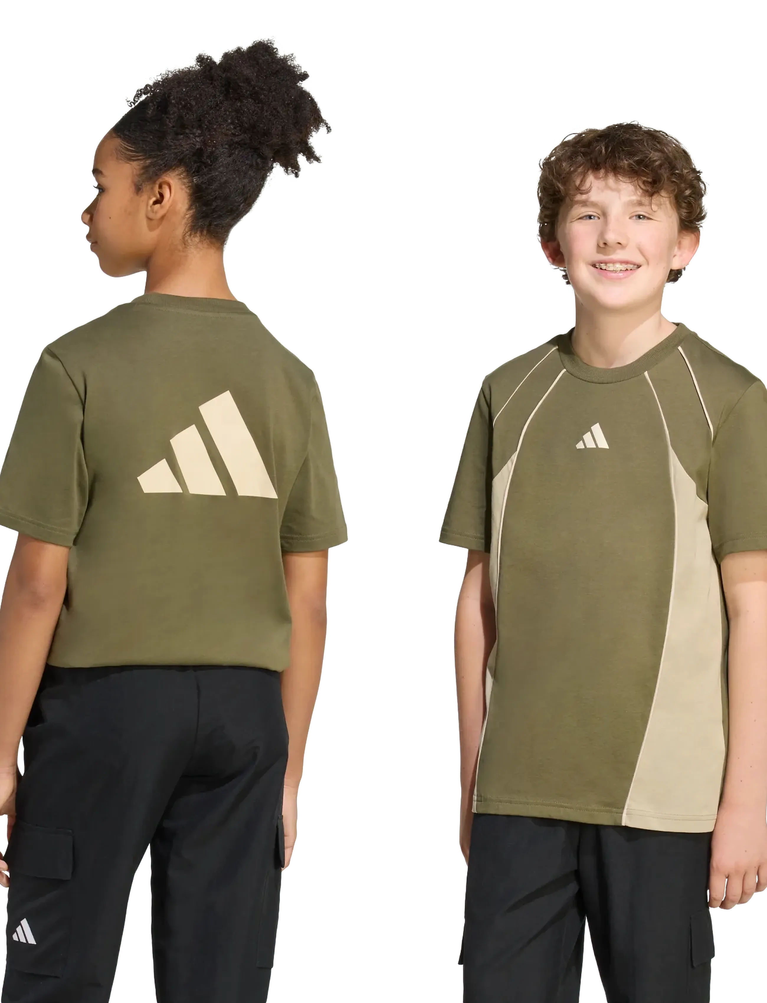 adidas Sportswear - J  CB T - kurzärmelig - olistr/woca/crli - 5