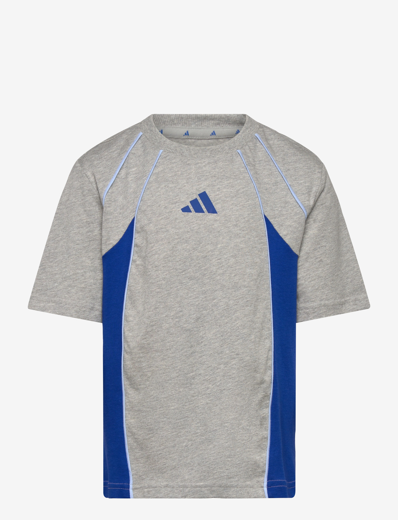 adidas Sportswear - J  CB T - kortærmede t-shirts - mgreyh/royblu/globlu - 0