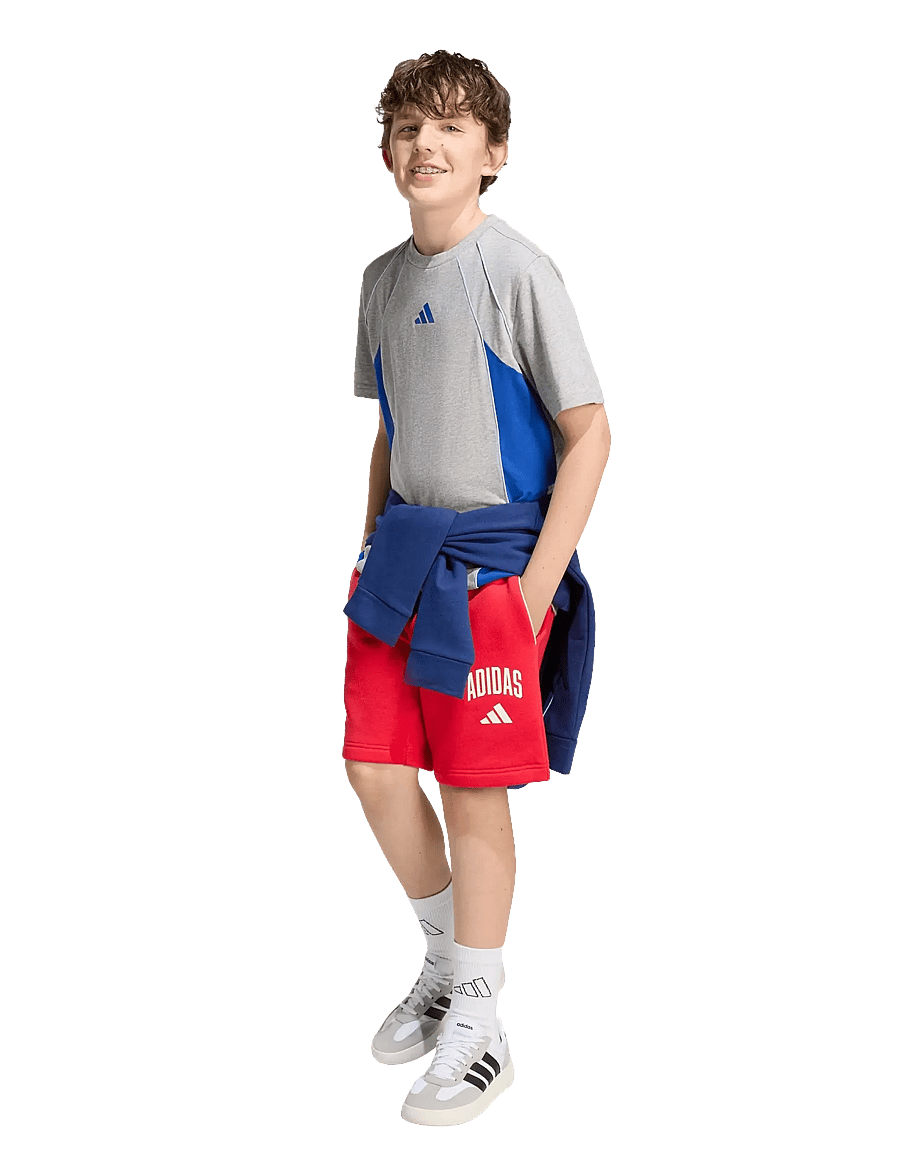 adidas Sportswear - J CB T - lühikeste varrukatega t-särgid - mgreyh/royblu/globlu - 0