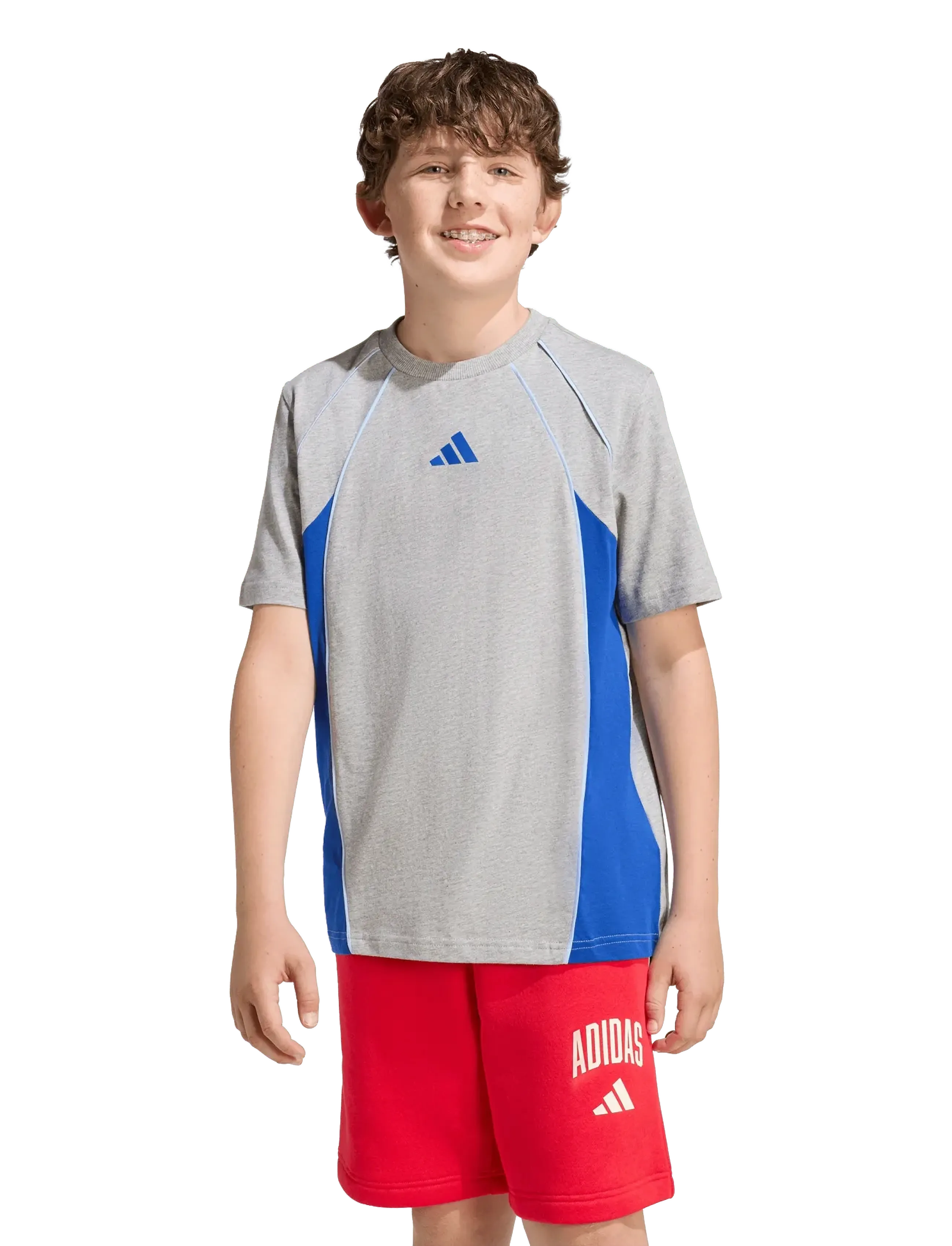 adidas Sportswear - J  CB T - lühikeste varrukatega t-särgid - mgreyh/royblu/globlu - 4