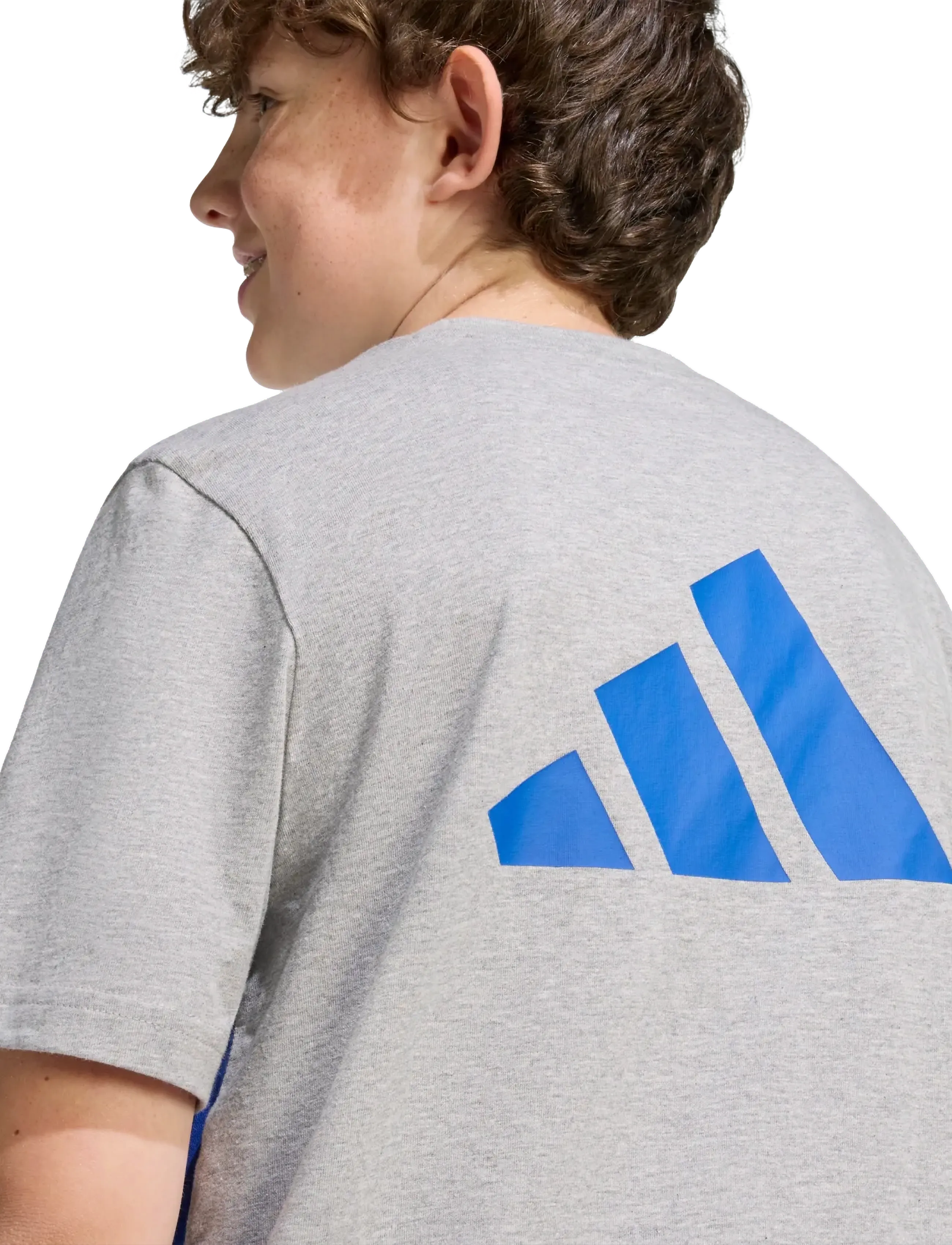 adidas Sportswear - J  CB T - lühikeste varrukatega t-särgid - mgreyh/royblu/globlu - 5
