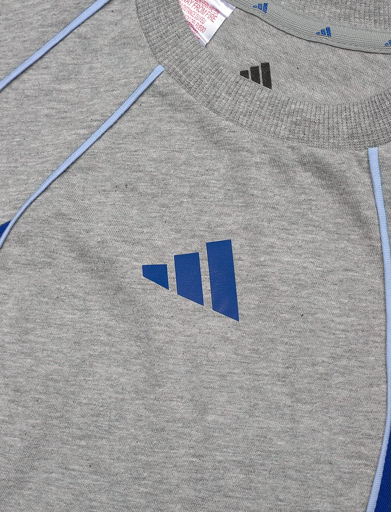 adidas Sportswear - J CB T - kortærmede t-shirts - mgreyh/royblu/globlu - 2
