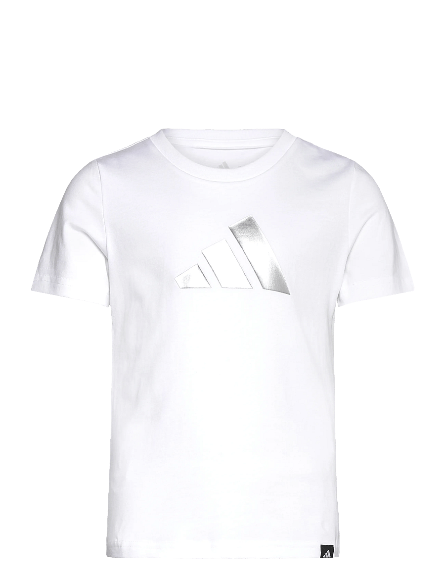 adidas Sportswear - JG GLAM T - sporditopid - white - 0