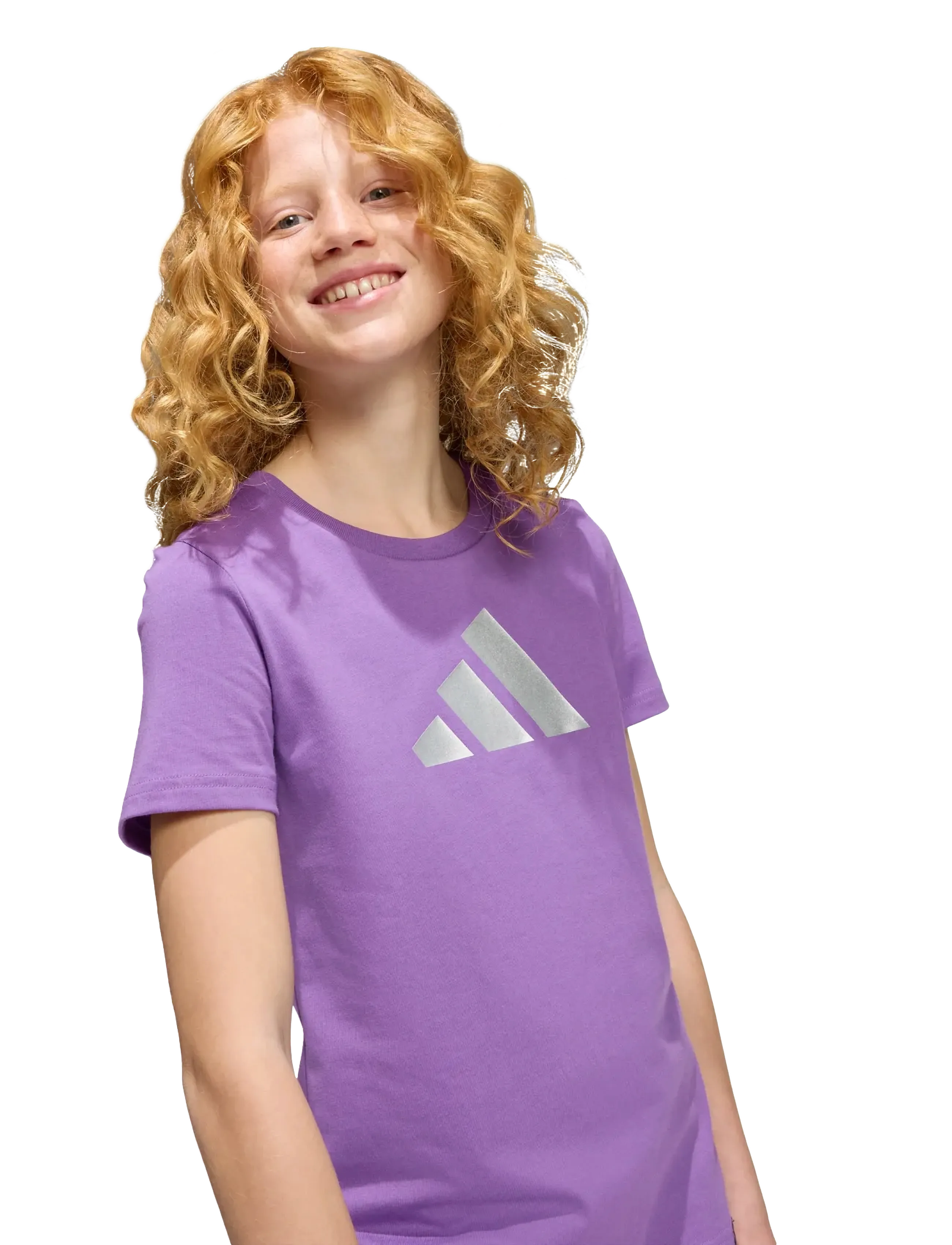 adidas Sportswear - JG GLAM T - sportoberteile - actpur - 3