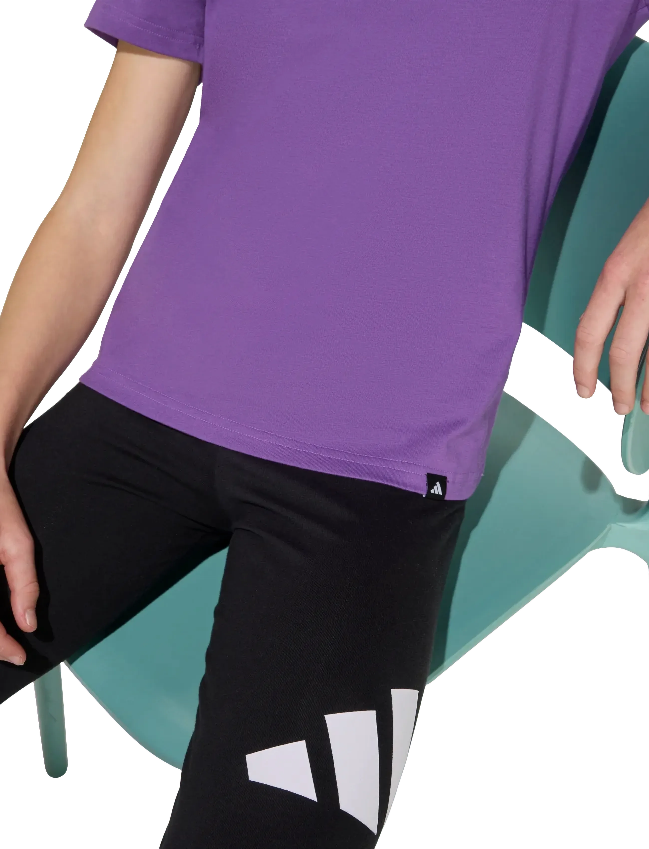 adidas Sportswear - JG GLAM T - sportoberteile - actpur - 4