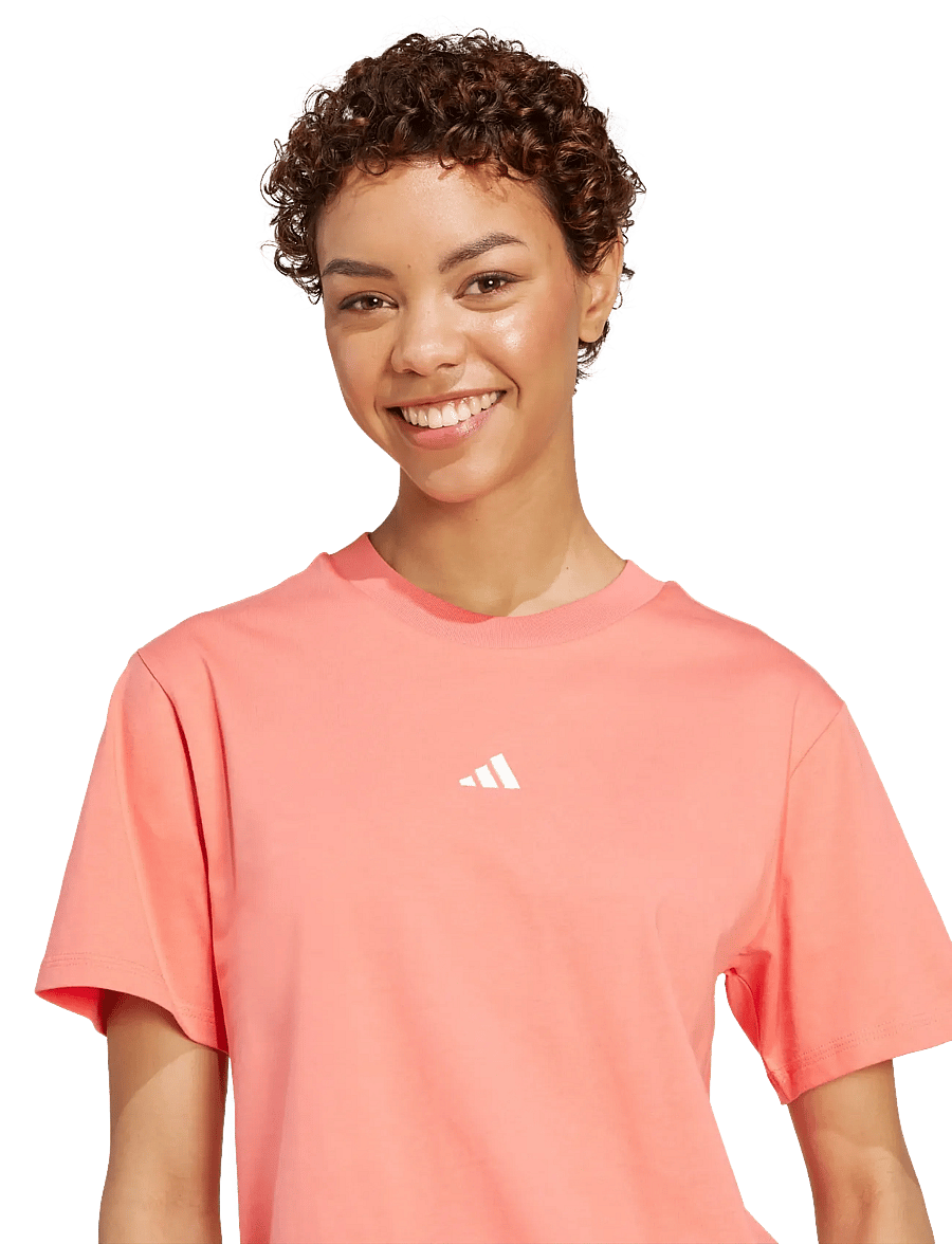 adidas Sportswear - W SL SJ T - t-shirts - semtur/white - 2