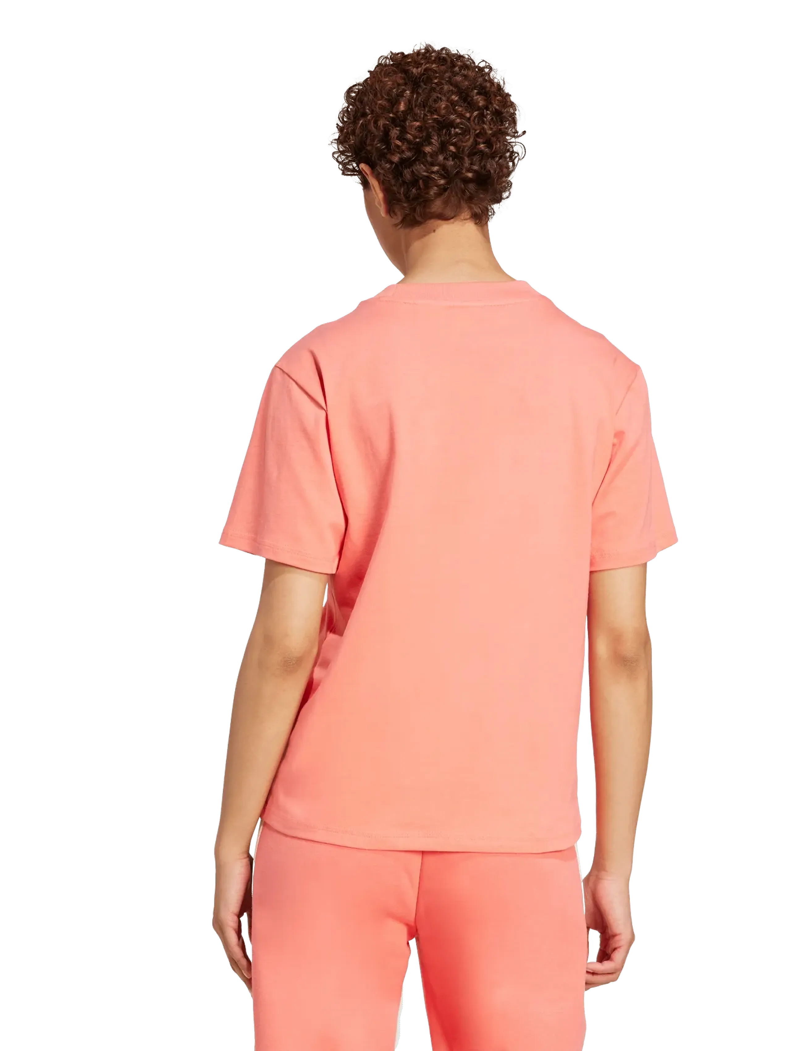 adidas Sportswear - W SL SJ T - t-shirts - semtur/white - 4