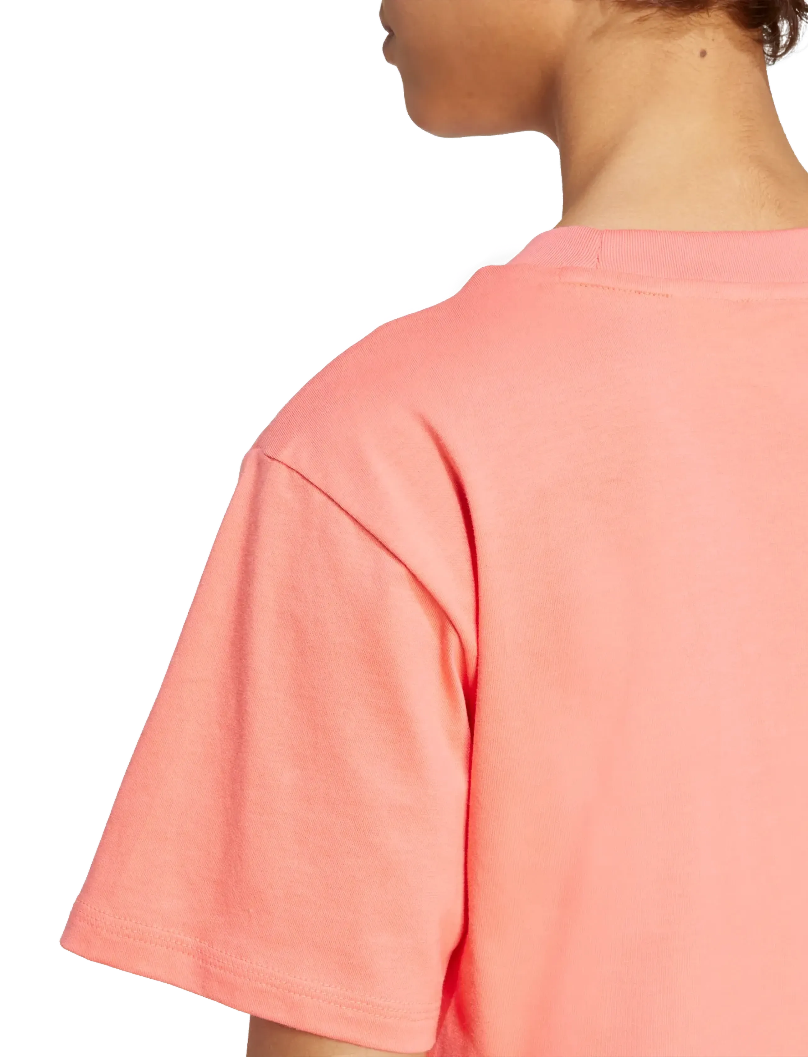 adidas Sportswear - W SL SJ T - t-shirts - semtur/white - 5