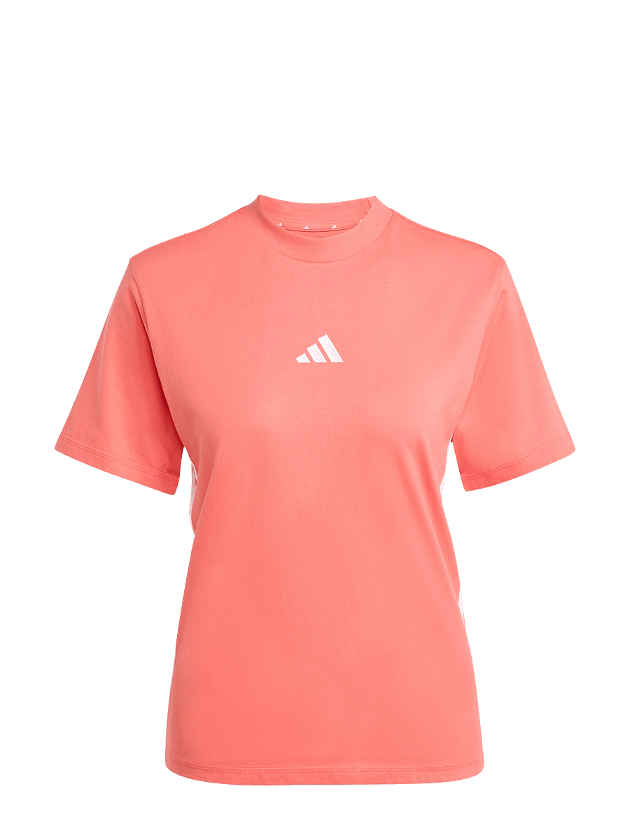 adidas Sportswear - W 3S SJ T - t-shirts - semtur/white - 1