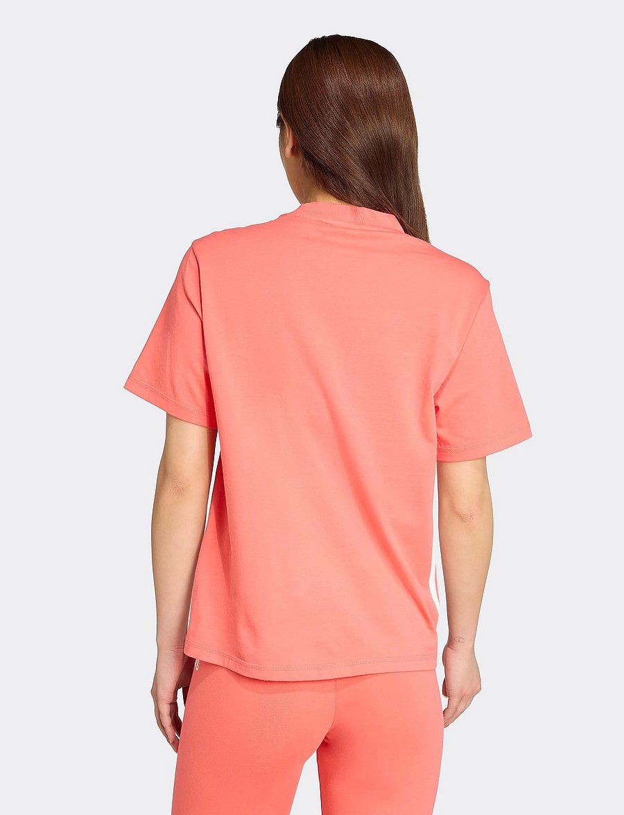 adidas Sportswear - W 3S SJ T - t-shirts - semtur/white - 4