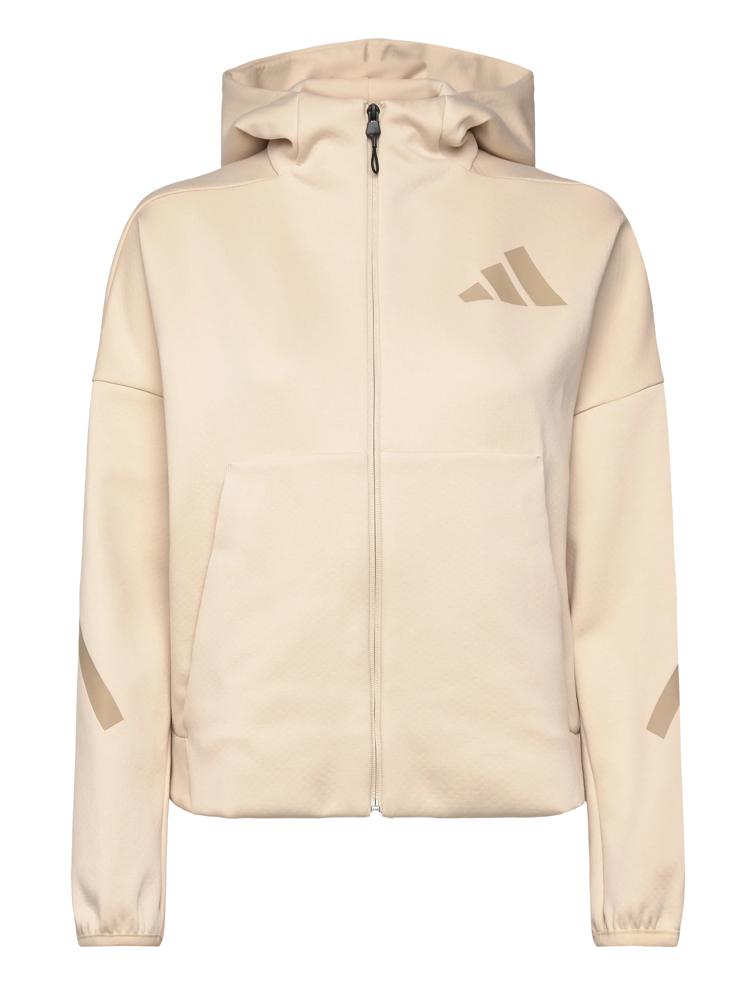 adidas Sportswear W Z.N.E. FZ - Kapuzenpullover - CRLI / beige