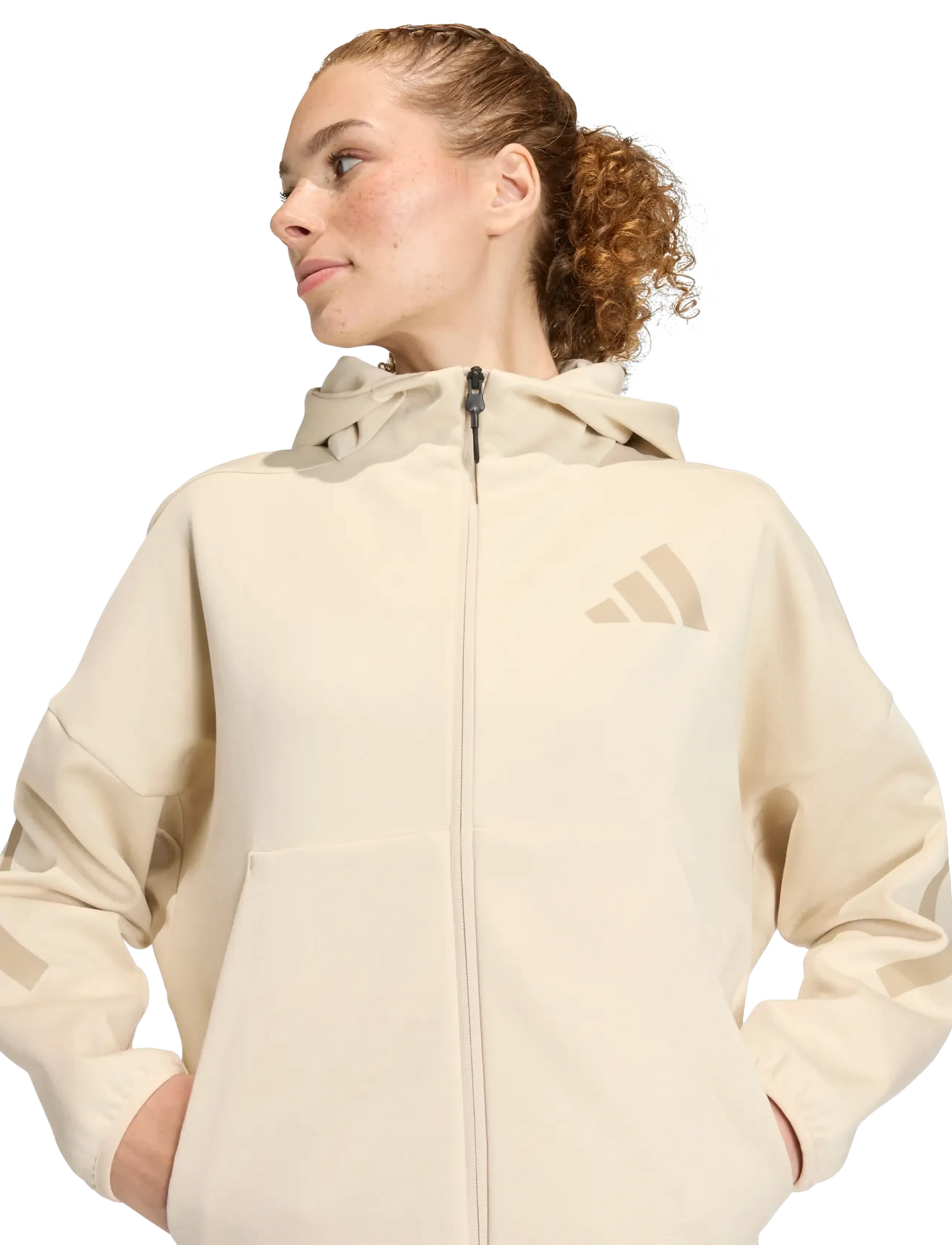 adidas Sportswear - W Z.N.E. FZ - overdele - crli - 4