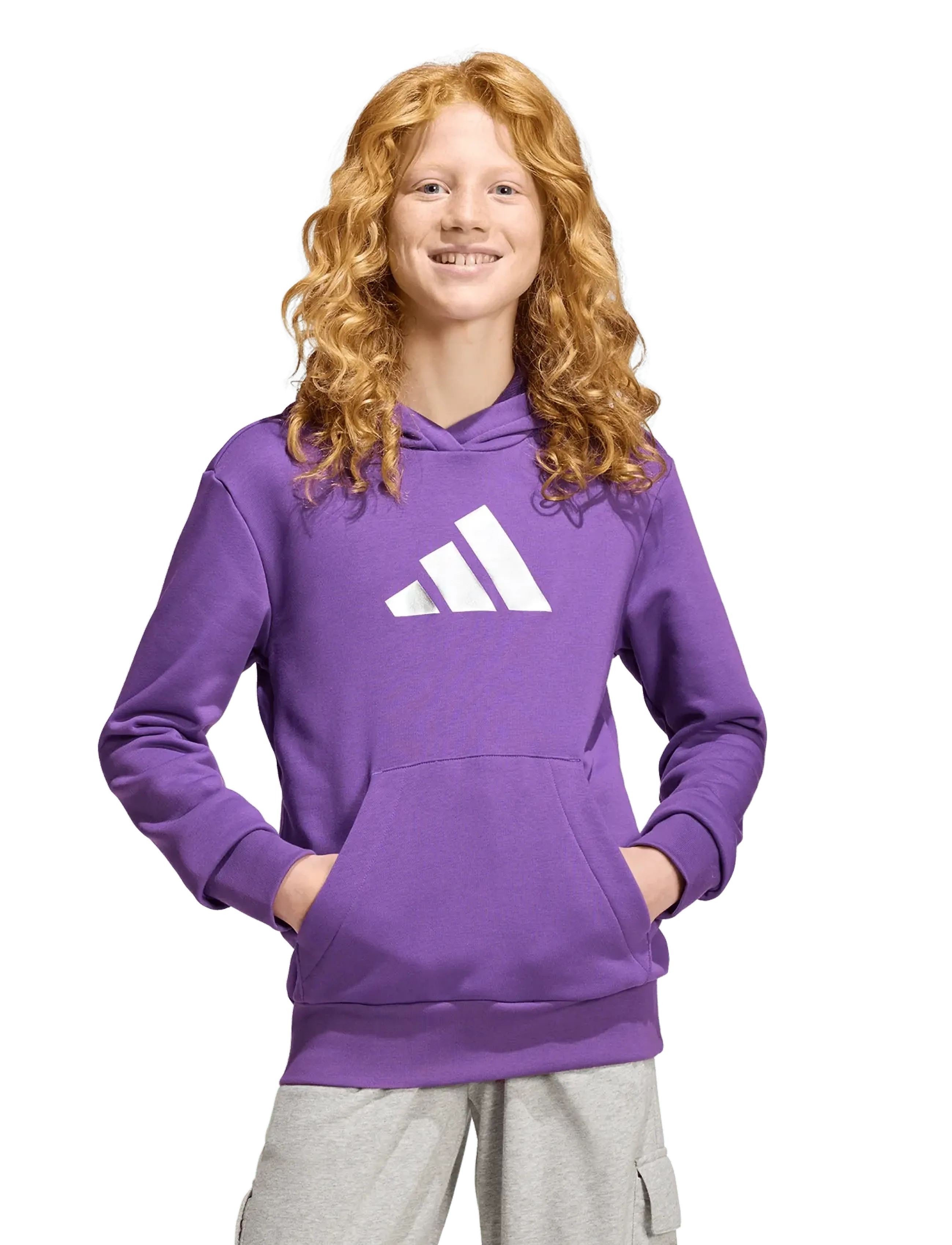 adidas Sportswear - JG GLAM HD - džemperiai su gobtuvu - actpur/icgome - 5
