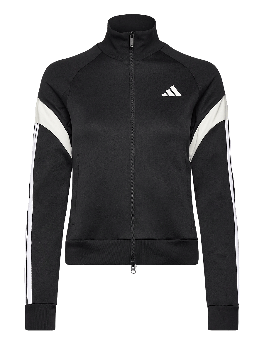 adidas Sportswear - W HER TT - dressipluusid ja pusad - black/owhite/white - 1