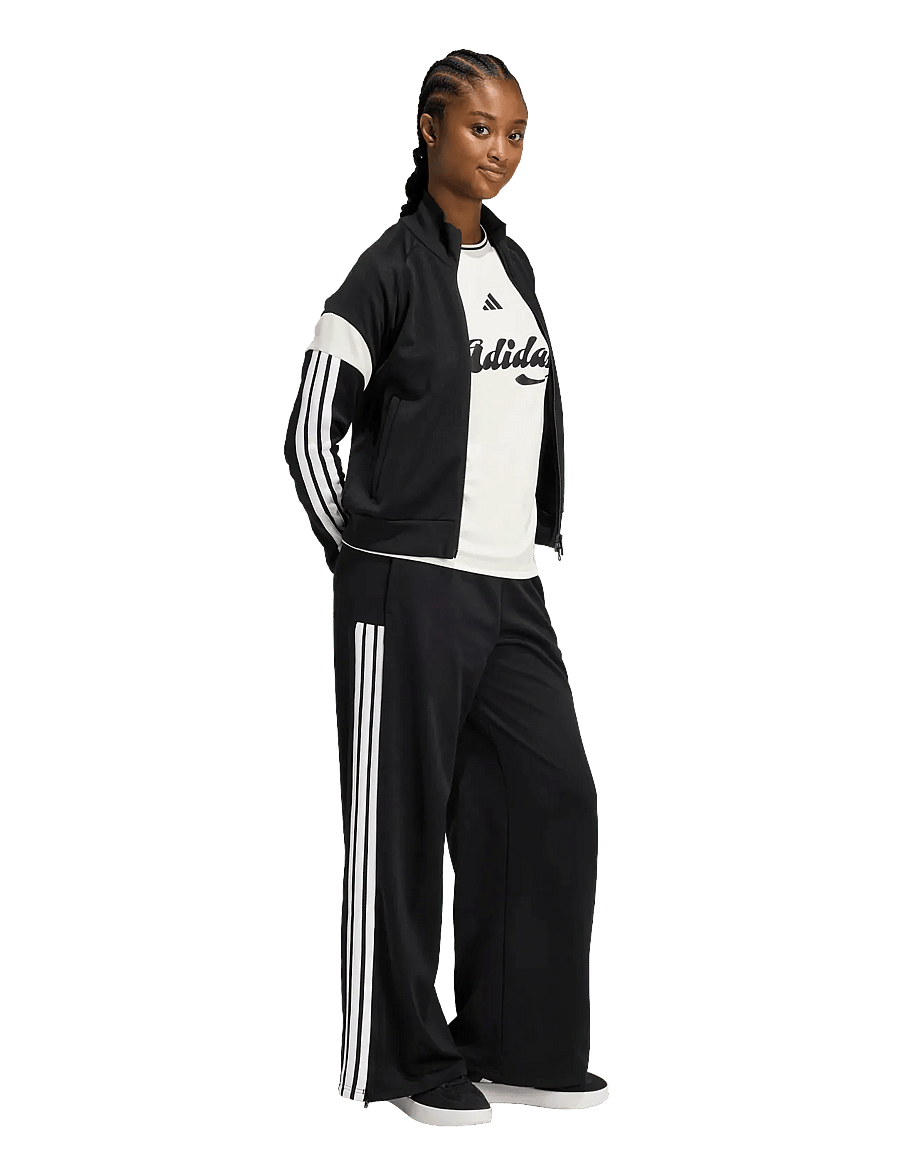 adidas Sportswear - W HER TT - dressipluusid ja pusad - black/owhite/white - 0