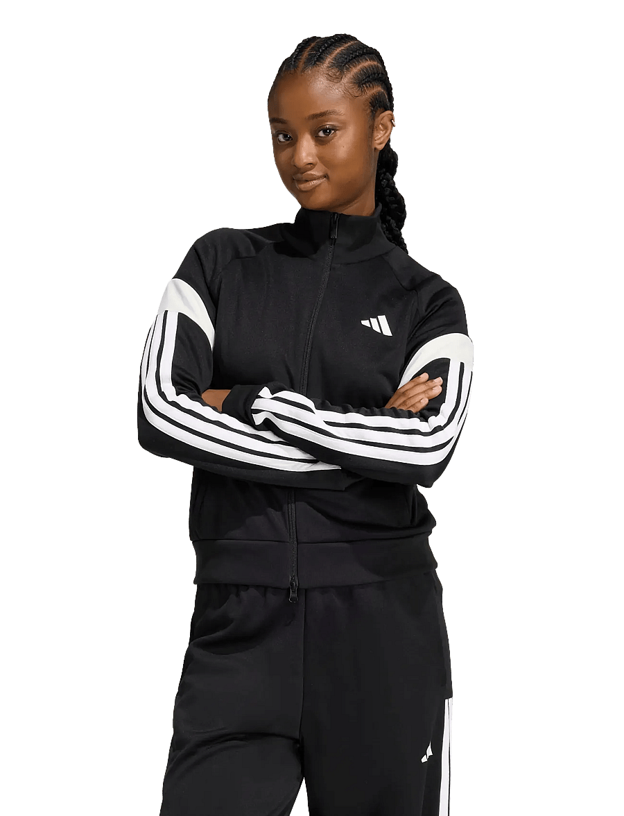 adidas Sportswear - W HER TT - dressipluusid ja pusad - black/owhite/white - 5