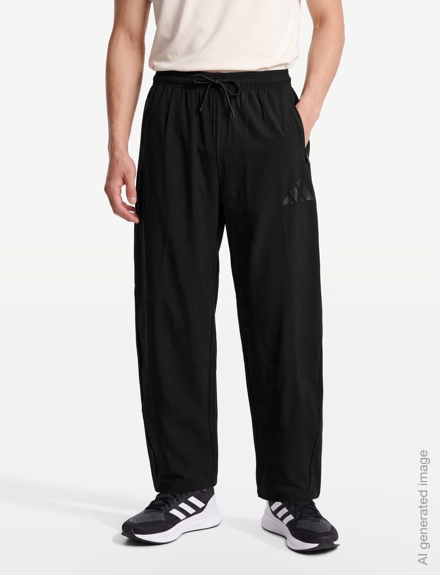 adidas Sportswear - M Z.N.E. WV PT - vabaajapüksid - black - 3