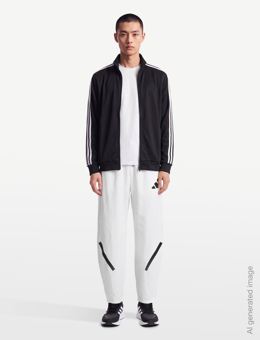 adidas Sportswear - M Z.N.E. WV PT - vabaajapüksid - white - 0