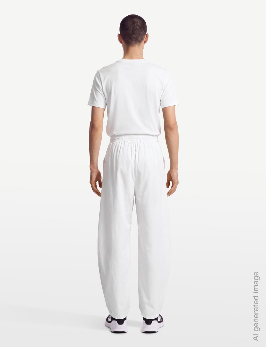 adidas Sportswear - M Z.N.E. WV PT - vabaajapüksid - white - 4