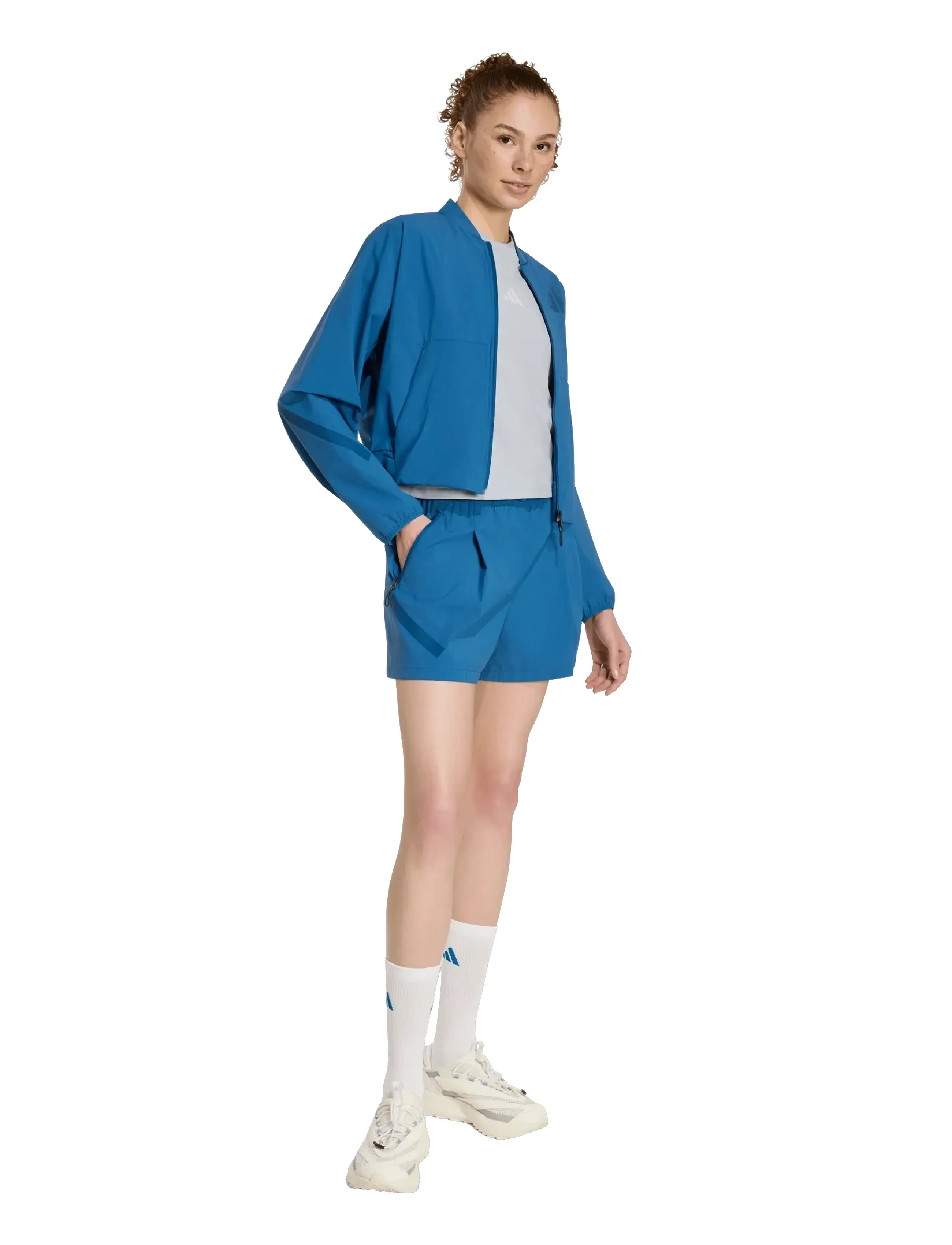 adidas Sportswear - W Z.N.E. WV SH - freizeit shorts - dupe - 2