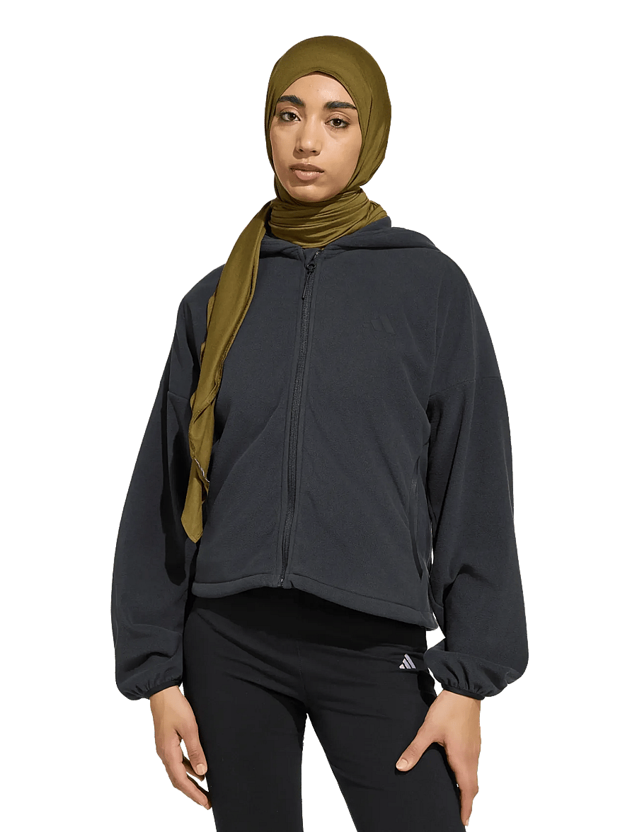 adidas Sportswear - W CT GL HALO FZ - sweatshirts - black - 2