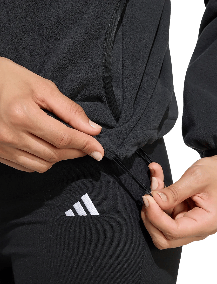 adidas Sportswear - W CT GL HALO FZ - sweatshirts - black - 5