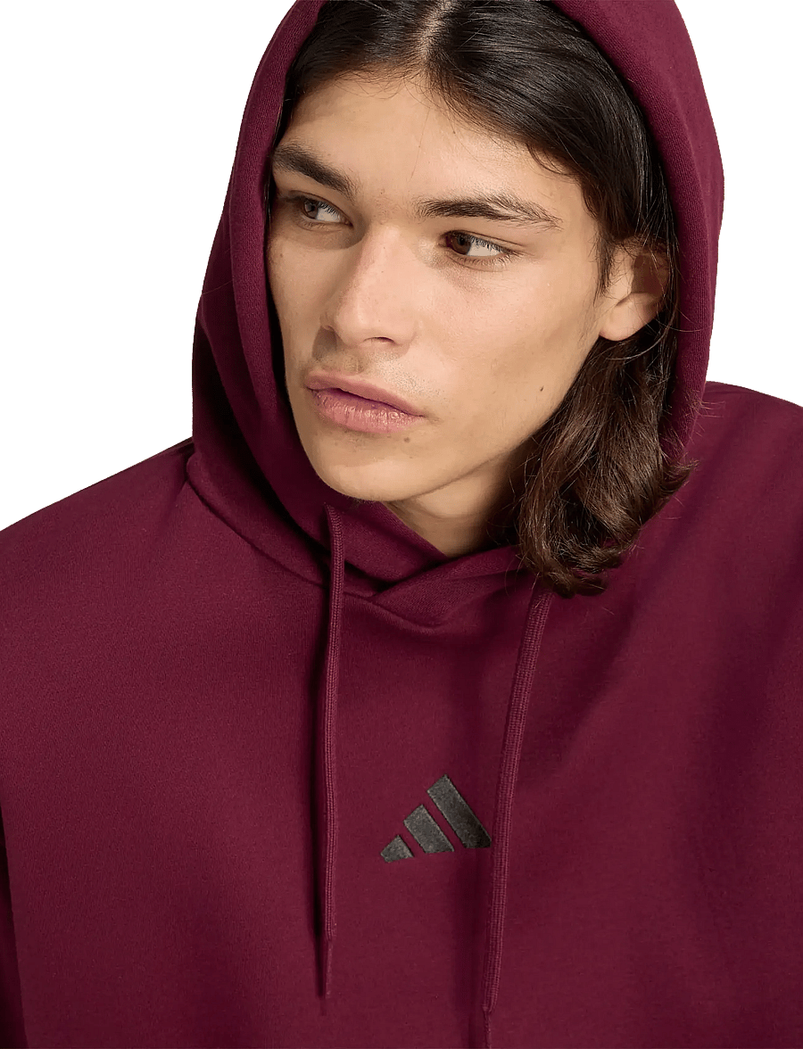 adidas Sportswear - M FEELCOZY HD - sweatshirts - maroon/black - 4
