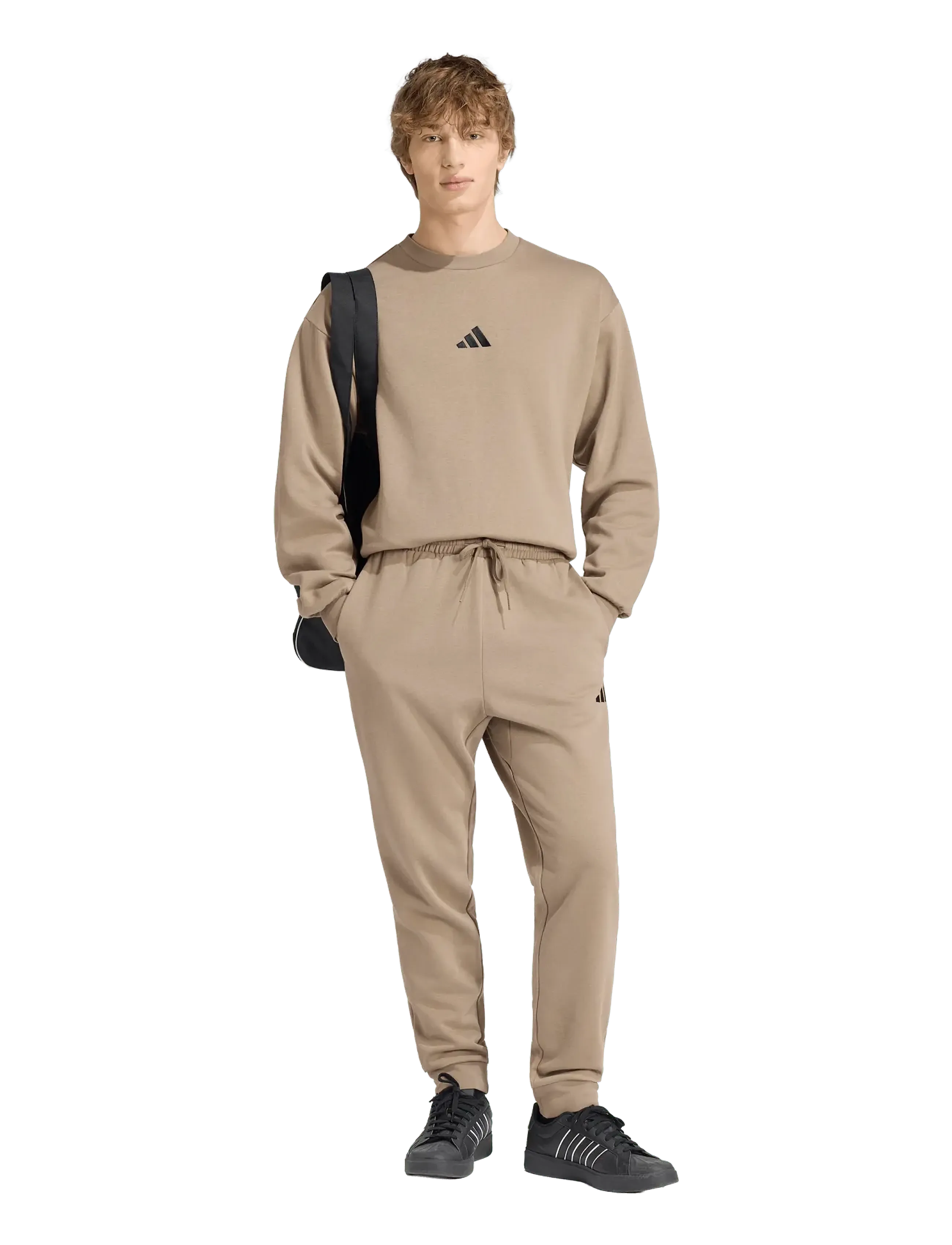 adidas Sportswear M Feelcozy Pant, XXL, Sport Pants, Beige - Sweatpants, Männerswear