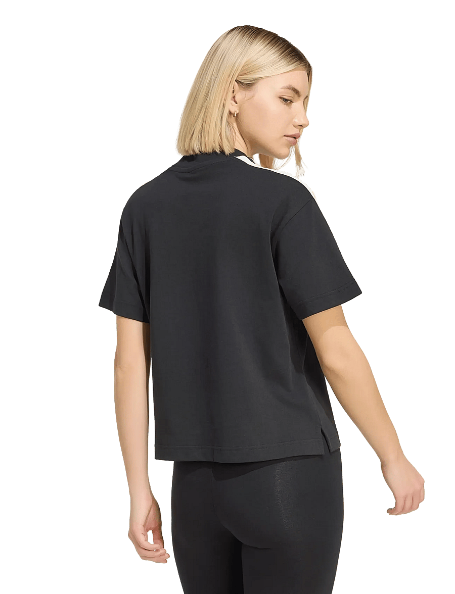 adidas Sportswear - W AK 3S TEE - t-shirts - black/owhite - 4