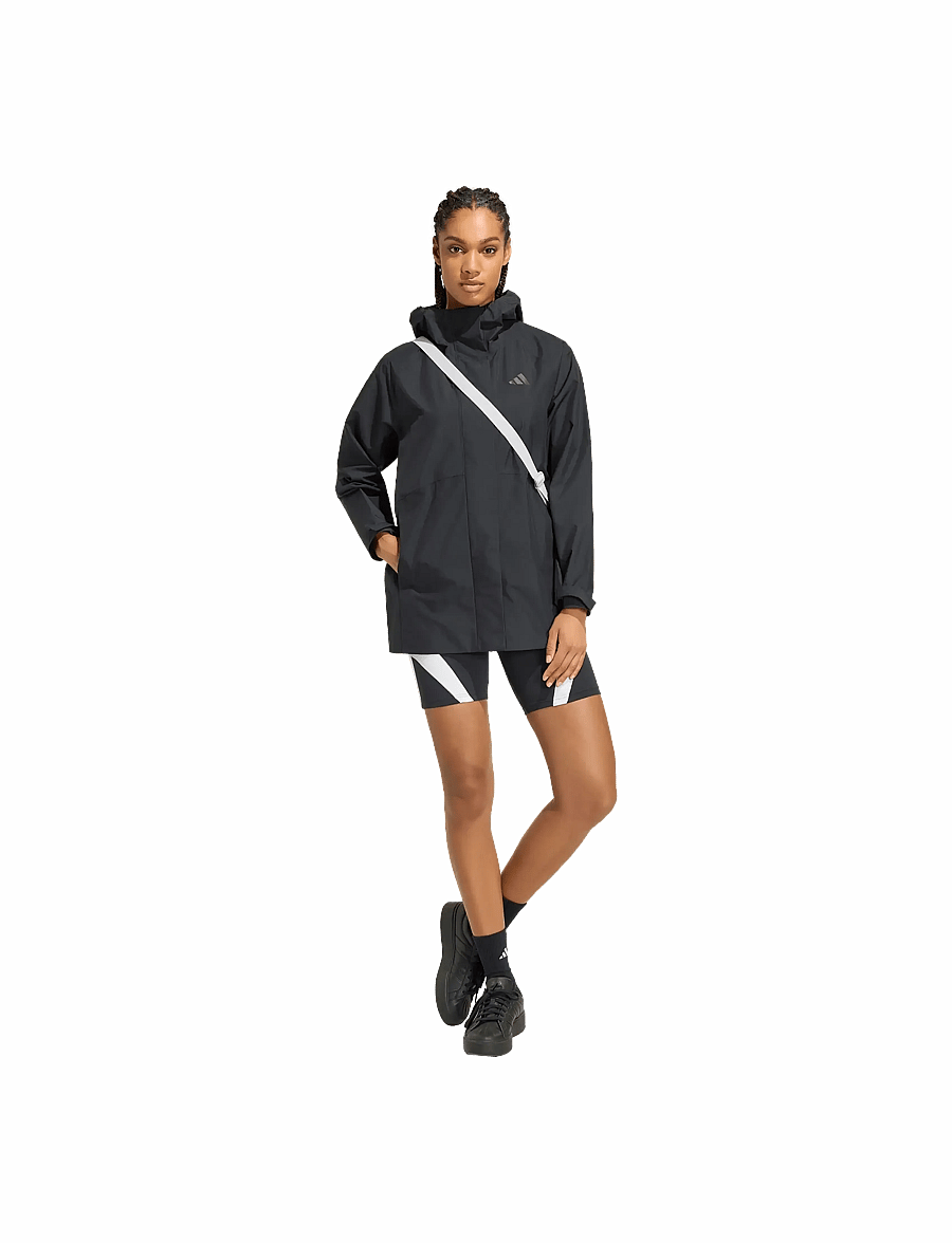 adidas Sportswear - W ESS RAIN PARK - parkasjackor - khasix - 4
