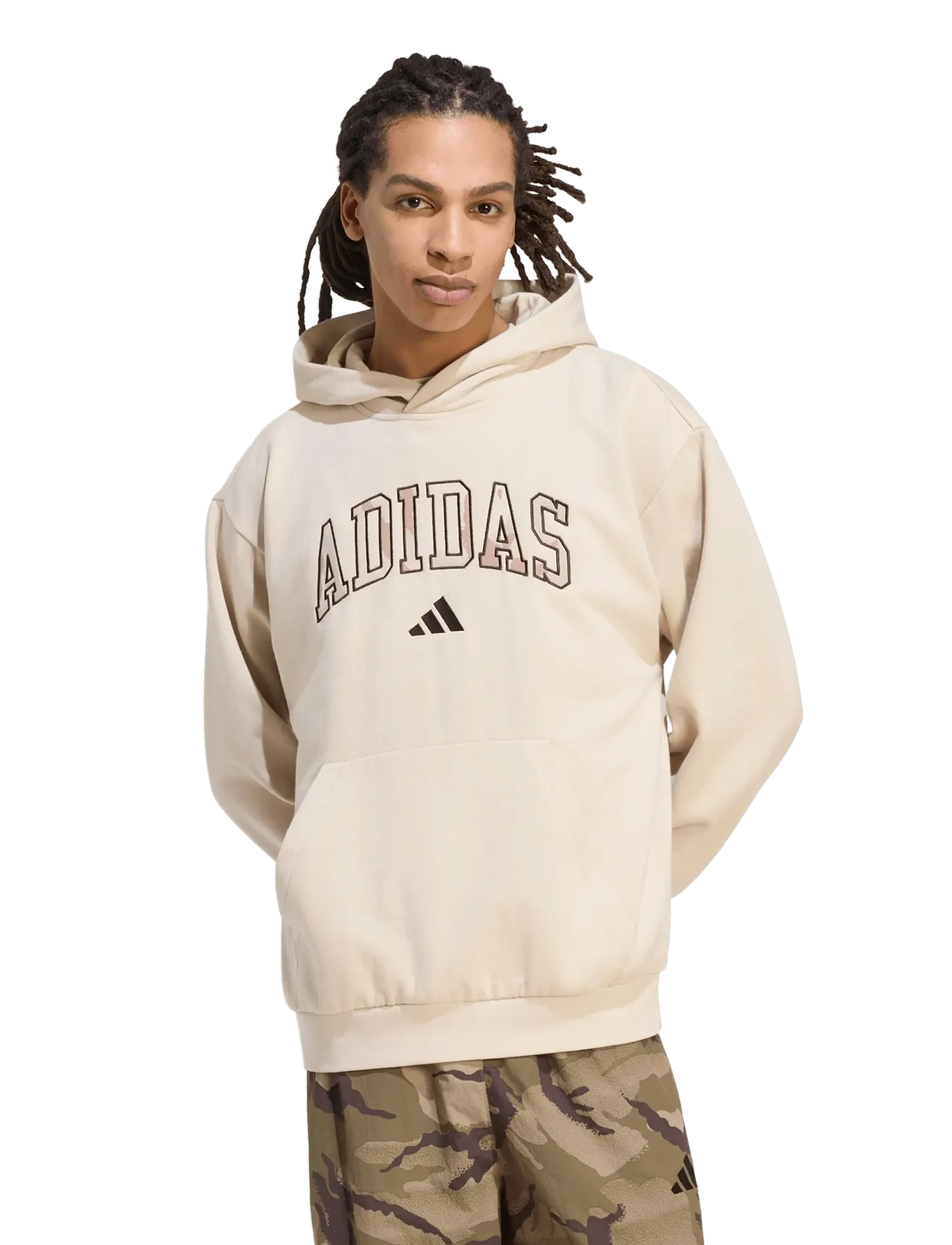 adidas Sportswear - M CAMO PRINT HD - tops - crli/multco - 2