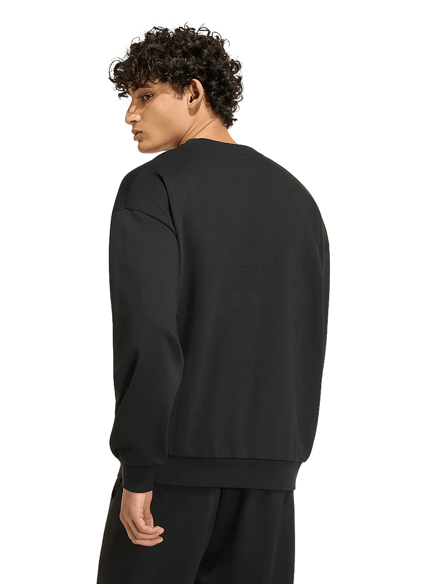 adidas Sportswear - M COLL FT CRW - alussärgid - black/owhite - 3