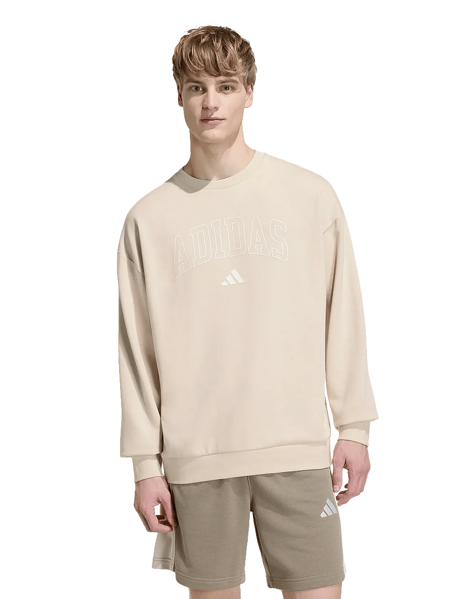 adidas Sportswear - M COLL FT CRW - alussärgid - crli/ivory - 0